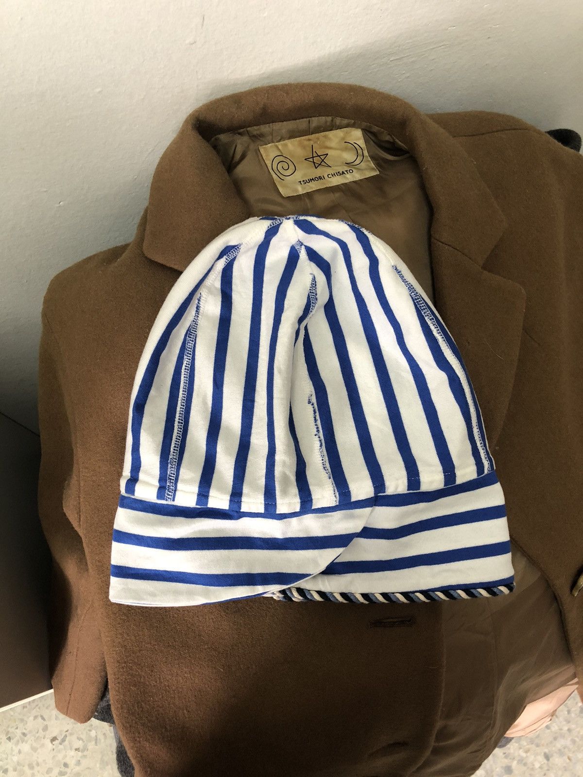 Kapital Vintage Kapital Stripe Blue Beanie Hat Size ONE SIZE - 14 Thumbnail