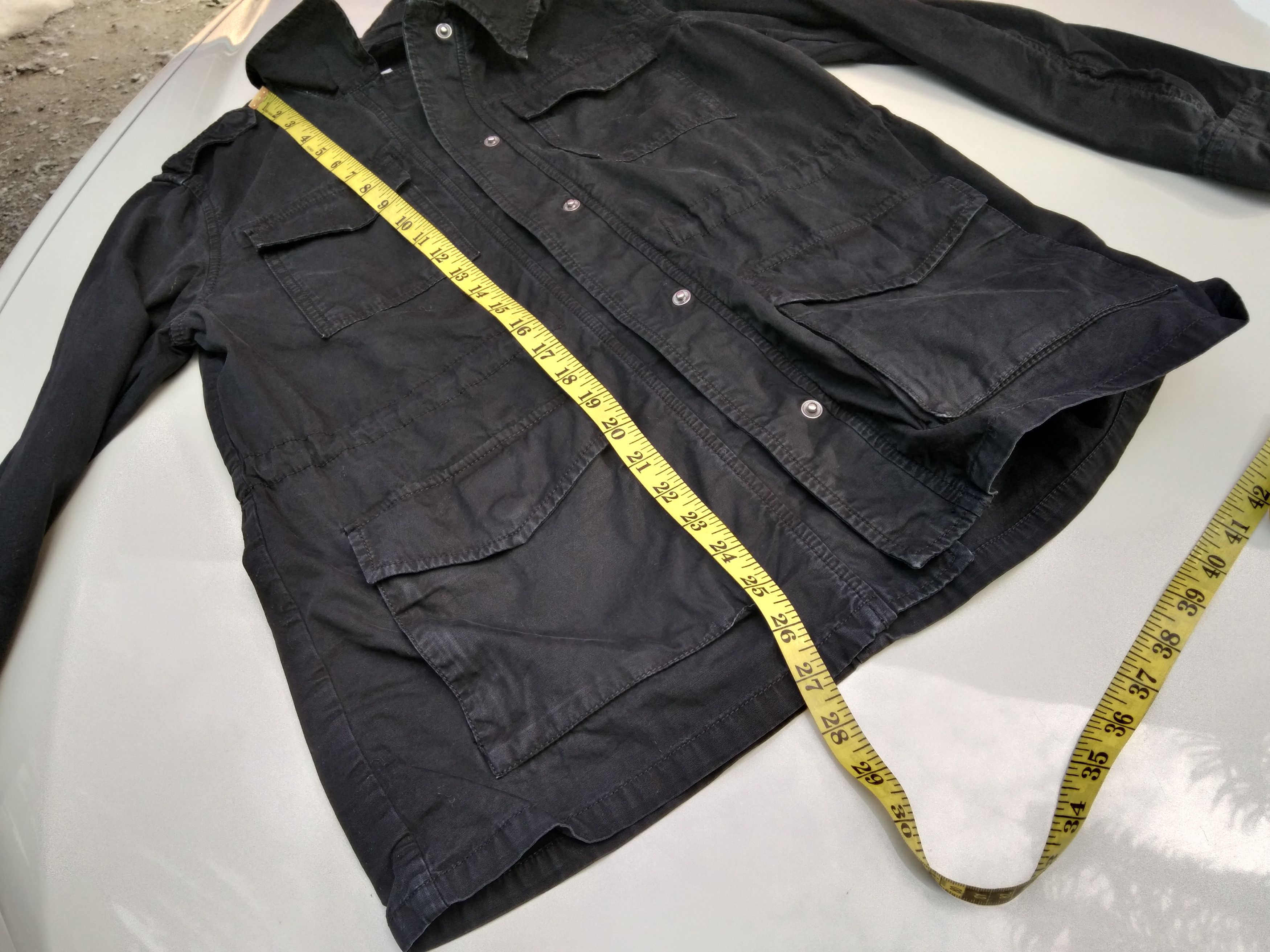 Gap × Vintage GAP MEN'S KHAKI JACKET (SNAP BUTTON) Size US S / EU 44-46 / 1 - 14 Thumbnail