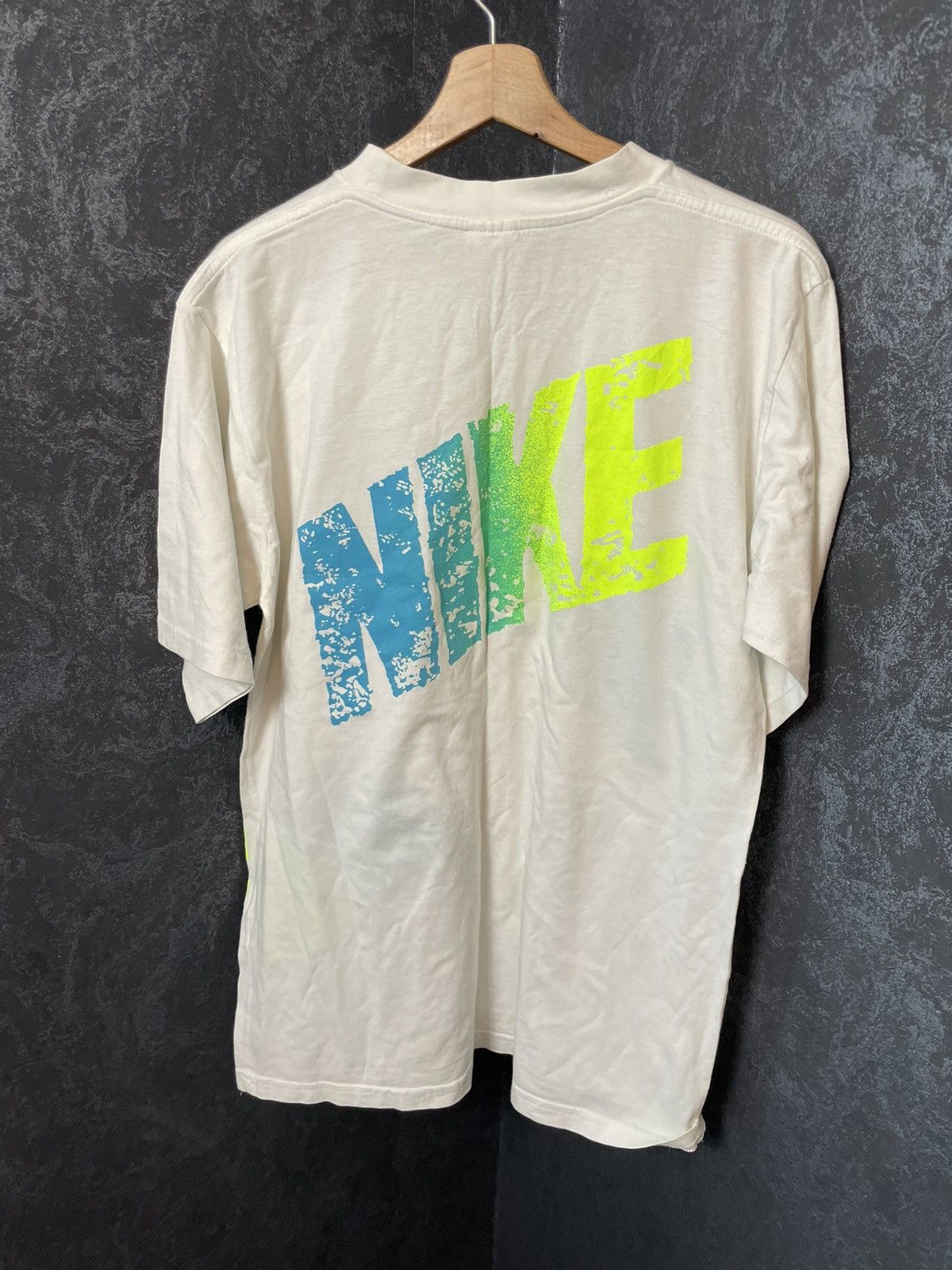 Nike × Nike ACG × Vintage Crazy Vintage Y2K Nike T Shirt Essential Swoosh Unique Size US L / EU 52-54 / 3 - 2 Thumbnail