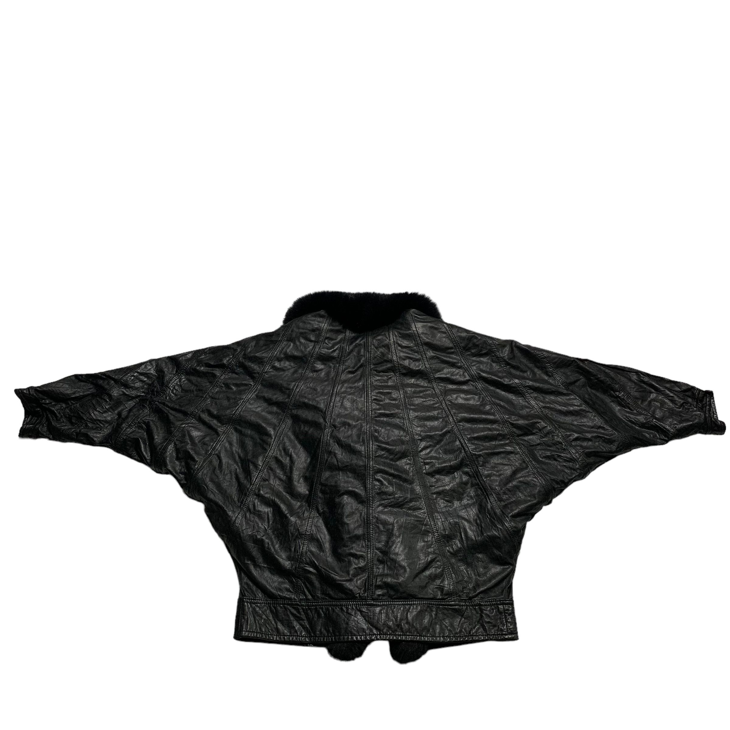 Other Japanese Brand Faux Fur Leather Jacket Size M / US 6-8 / IT 42-44 - 10 Thumbnail