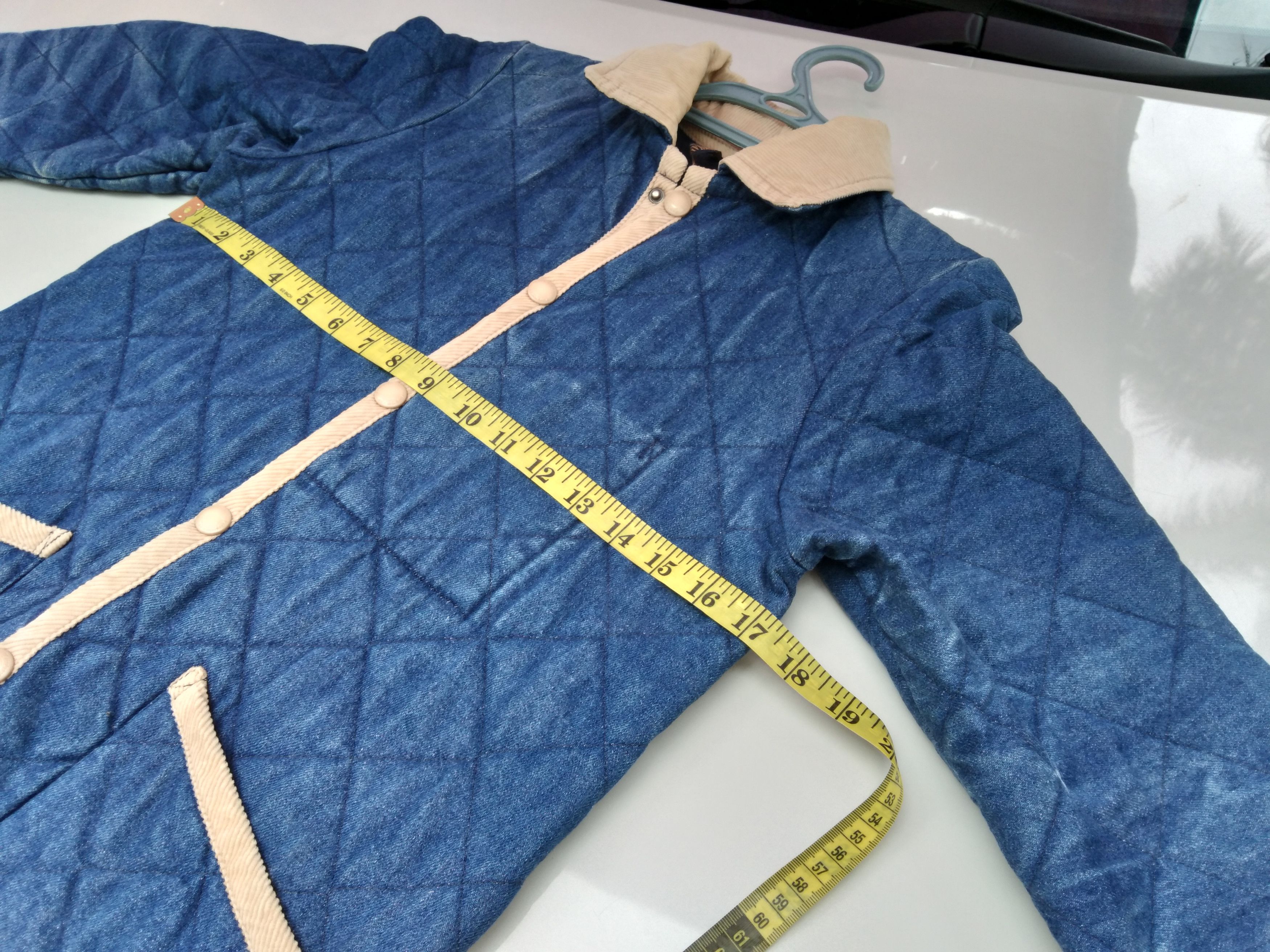 Lavenham × Vintage LAVENHAM DENIM QUILTED JACKET Size US XS / EU 42 / 0 - 7 Thumbnail