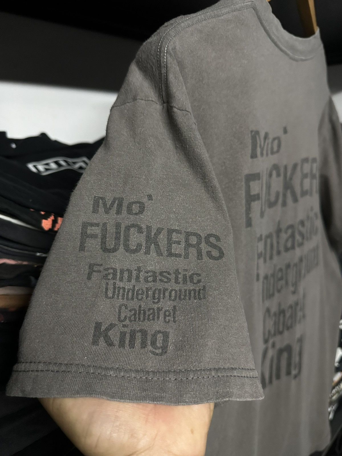 Band Tees Vintage 90s Mo Fuckers Fantastic Underground Cabaret King T Size US L / EU 52-54 / 3 - 4 Thumbnail