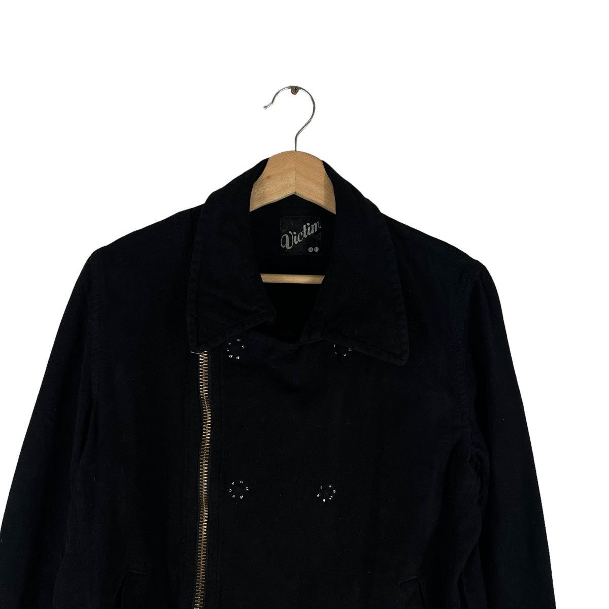 Japanese Brand DOUBLE BREAST BONDAGE PUNK DESIGN JACKET VICTIM JAPAN MADE Size US M / EU 48-50 / 2 - 2 Thumbnail
