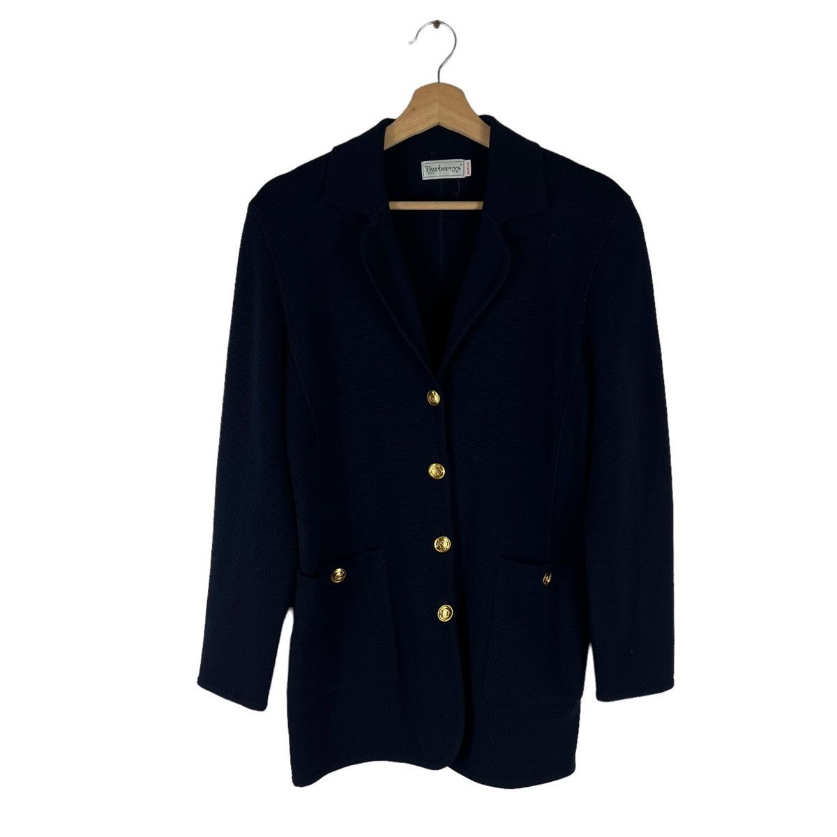 Burberry VINTAGE CARDIGAN JACKET BURBERRYS JAPAN Size US M / EU 48-50 / 2 - 1 Thumbnail