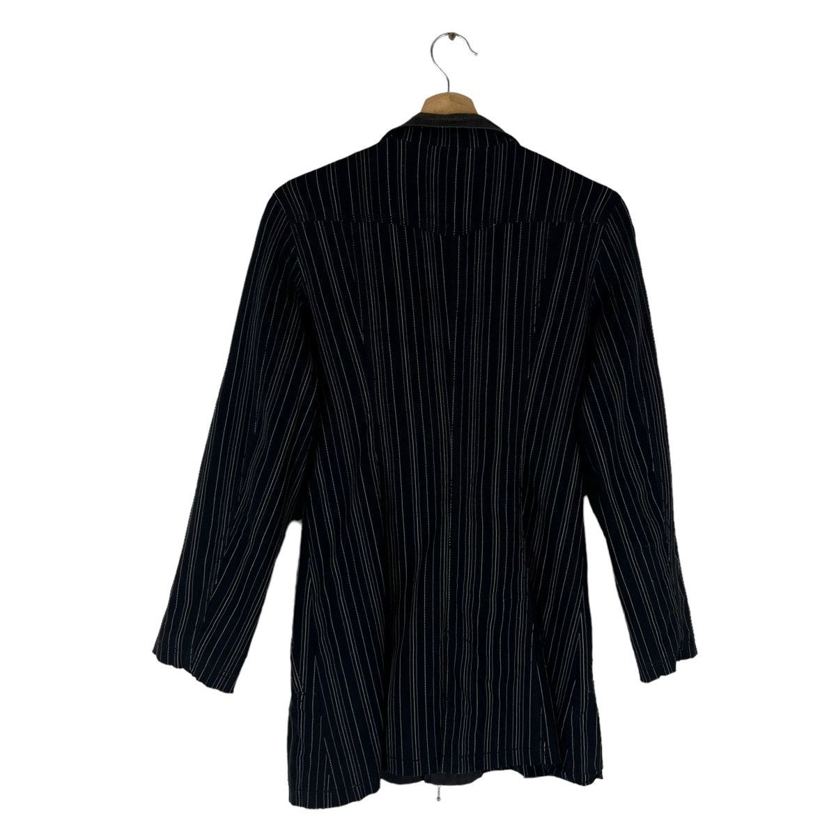 Japanese Brand BONDAGE PARACHUTE PUNK DESIGN JACKET ALGO QUINS STRIPED Size US S / EU 44-46 / 1 - 7 Thumbnail