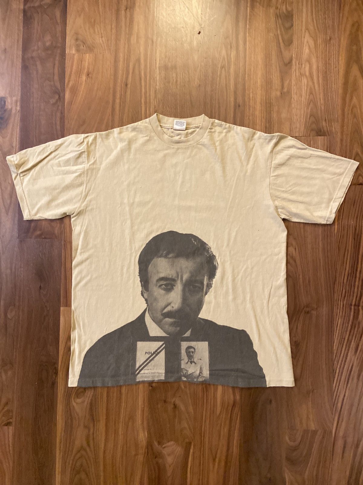 image of Supreme Peter Sellers Inspector Clouseau T-Shirt XL in Beige, Men's