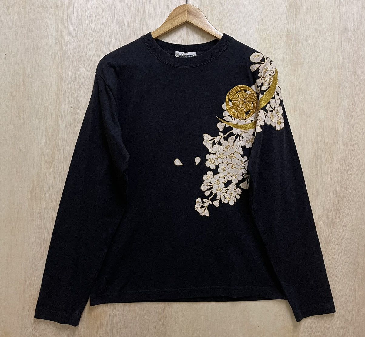 Karakuri Tamashii Vtg’Y2K🔥KARAKURI TAMASHI🔥Embroidered Long Sleeve Shirt Size US M / EU 48-50 / 2 - 4 Thumbnail