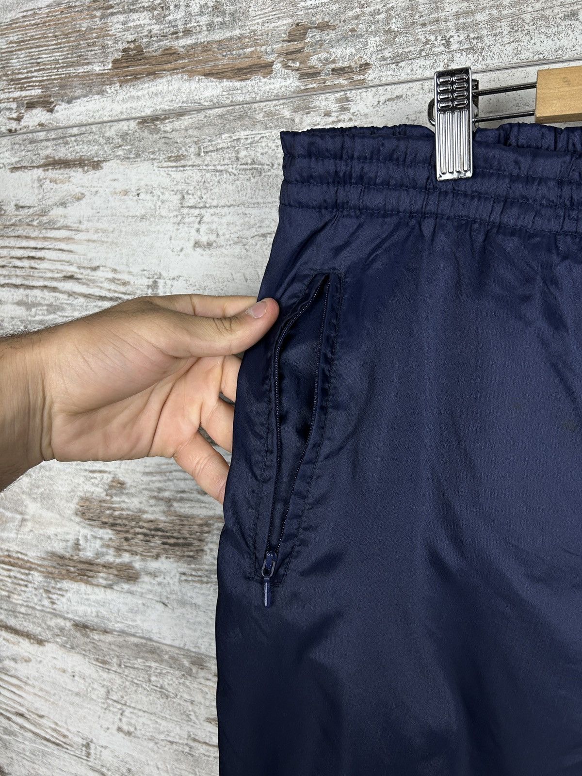 Adidas × Vintage Mens Vintage Adidas nylon Pants drill sweatpants joggers y2k Size US 36 / EU 52 - 7 Thumbnail