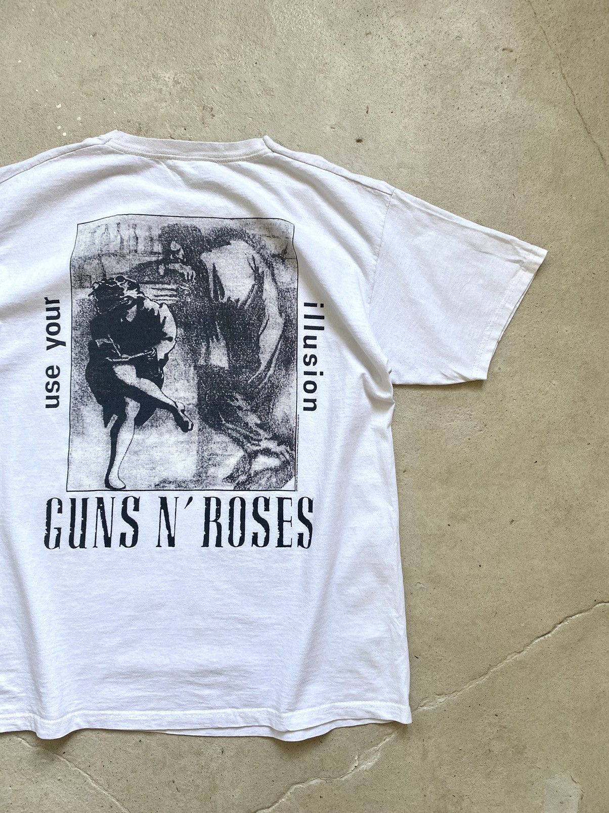 Band Tees Vintage Live Let Die Guns N Roses Band Rock T Shirt Size US L / EU 52-54 / 3 - 9 Thumbnail