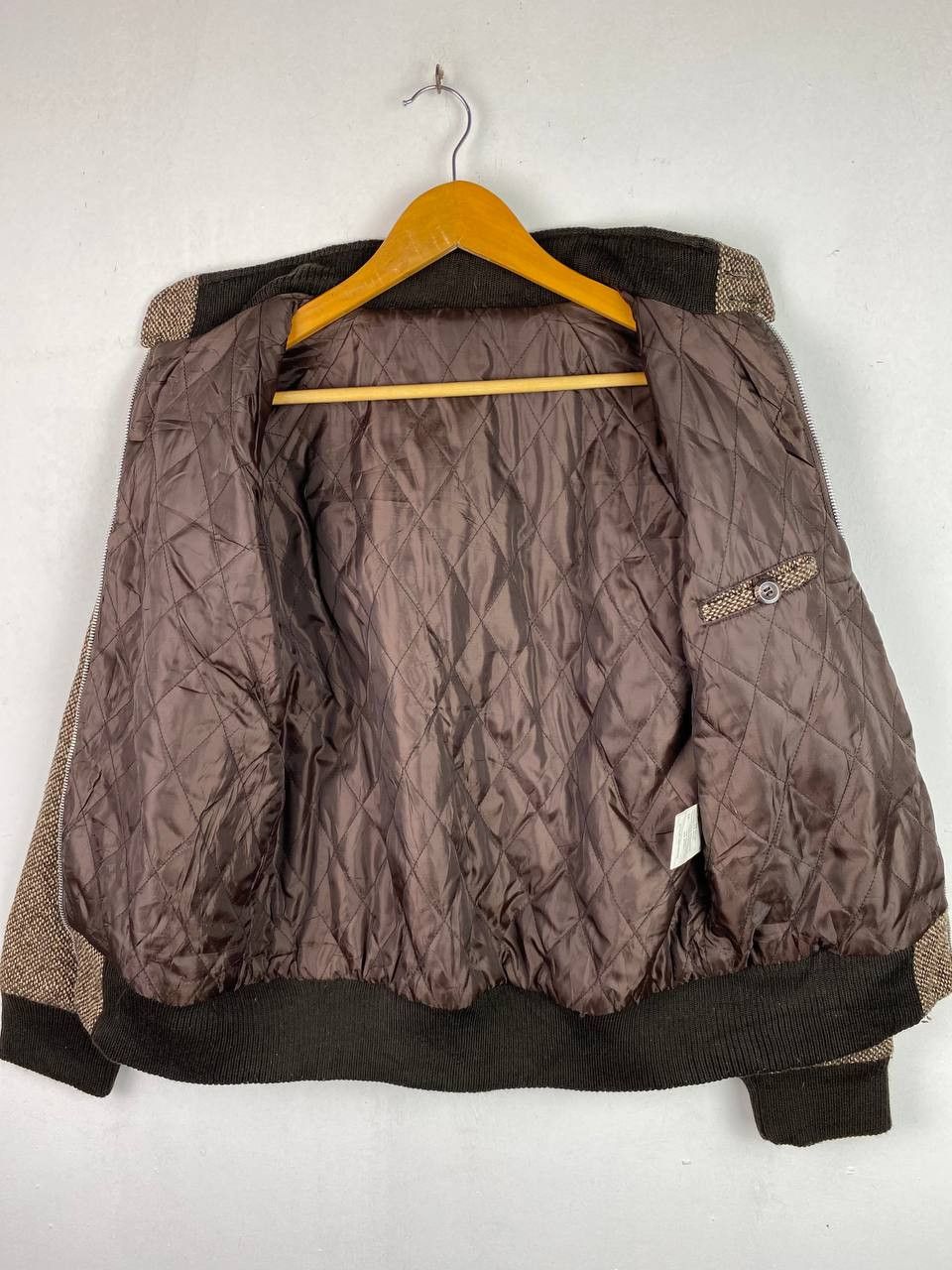 Japanese Brand vintage japanese brands wool jacket quilted lining Size US M / EU 48-50 / 2 - 5 Thumbnail
