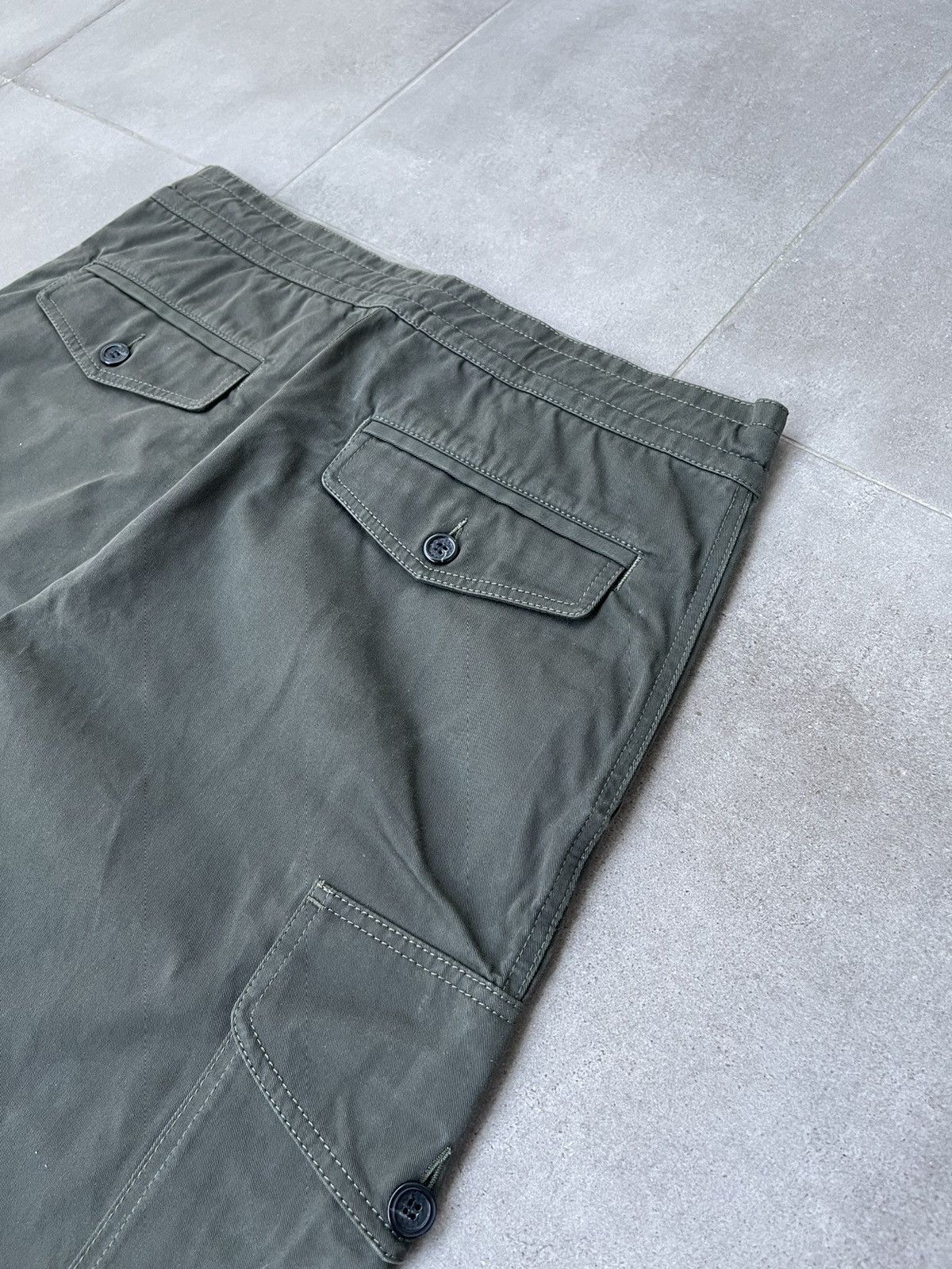 Missoni Missoni Bermuda Technical Cargo Swamp Green Long Shorts Size US 32 / EU 48 - 13 Thumbnail