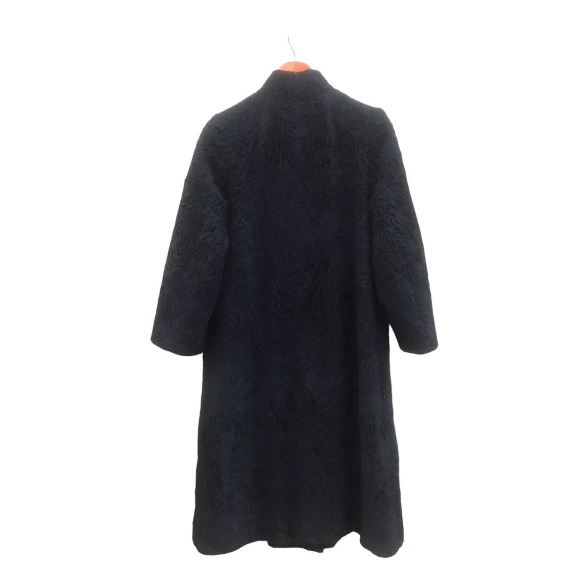 Japanese Brand 🔥Rare🔥Vtg Rotiny Fur Broadtail Long Coat Size M / US 6-8 / IT 42-44 - 2 Thumbnail