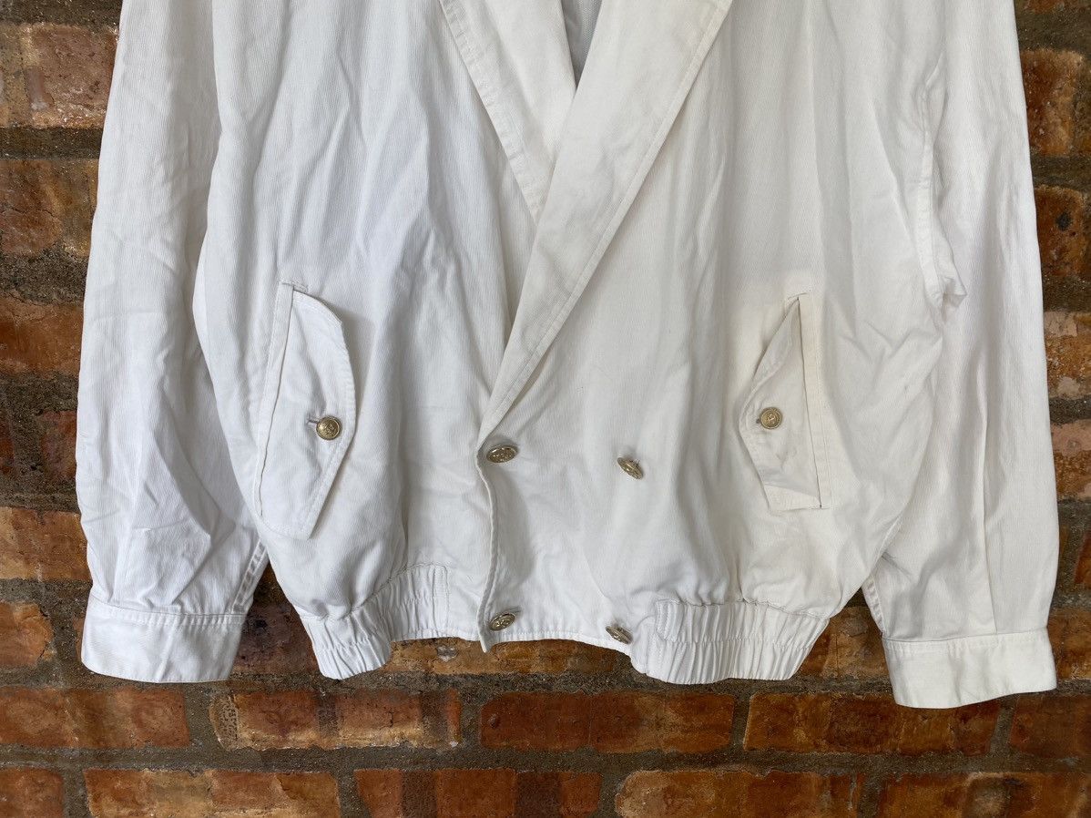 Celine 90s CELINE double collar light cotton button detailing Size US L / EU 52-54 / 3 - 5 Thumbnail