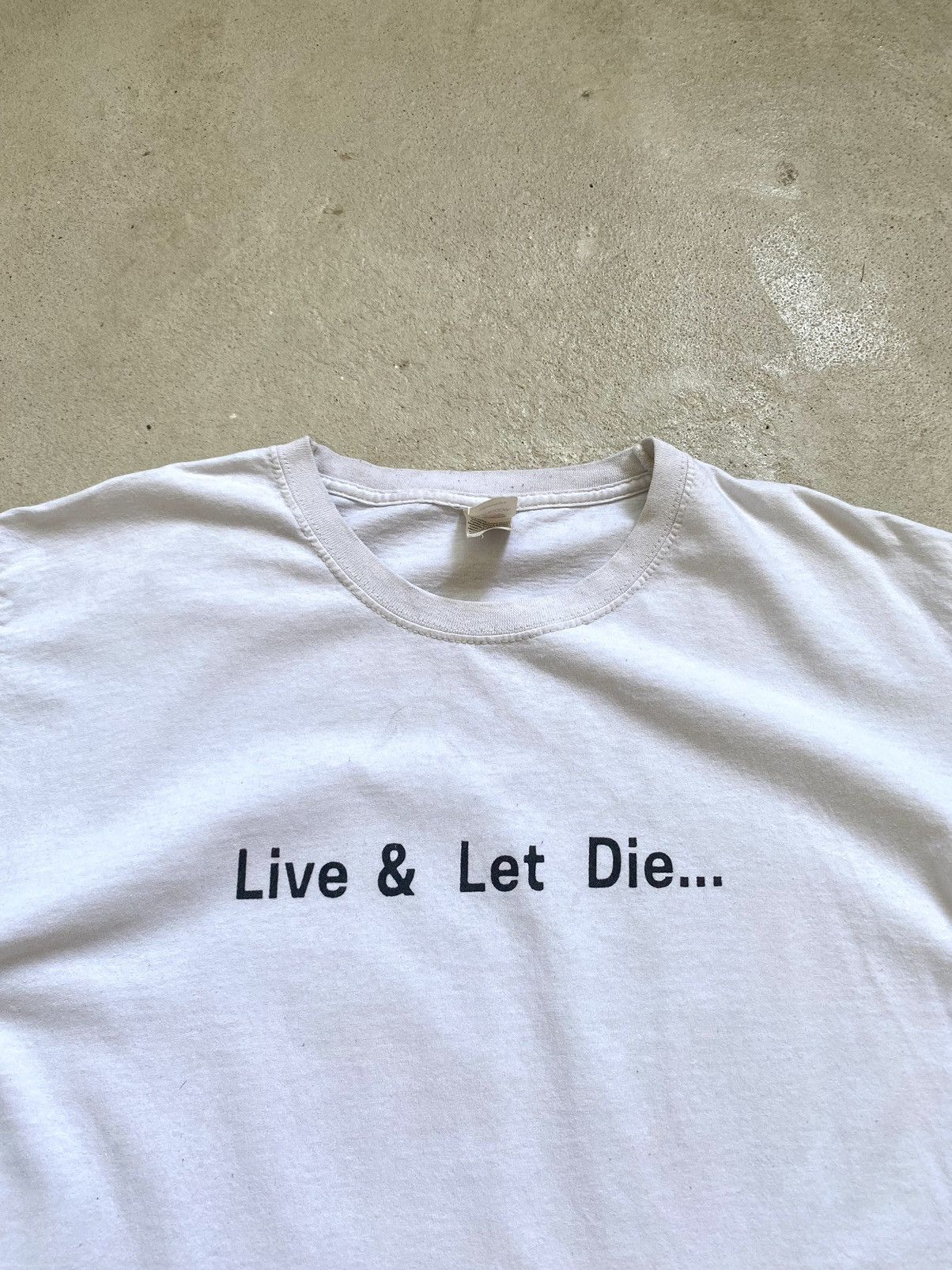 Band Tees Vintage Live Let Die Guns N Roses Band Rock T Shirt Size US L / EU 52-54 / 3 - 5 Thumbnail