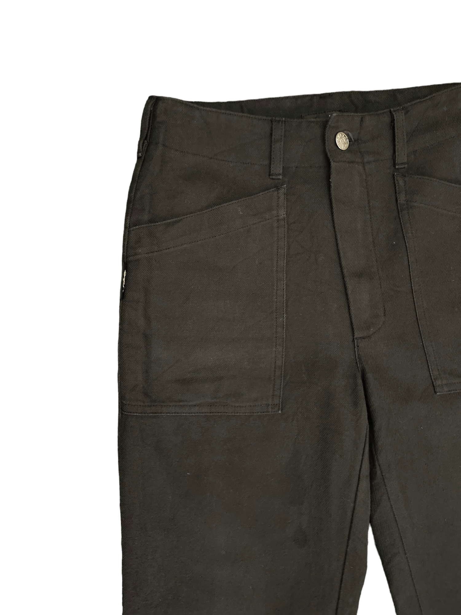 agnes b. Vintage Agnes B. Fatigue Pants France Workwear High Rise Size 27" / US 4 / IT 40 - 10 Thumbnail