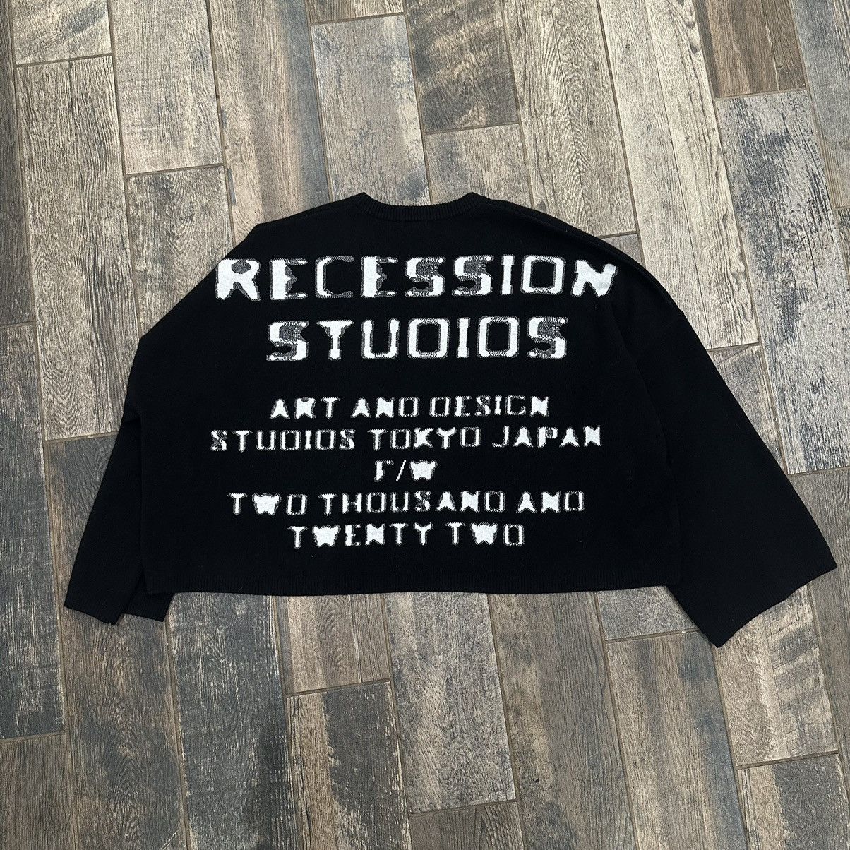 Vintage Recession Studios Wide Tokyo Knit Sweater | Grailed