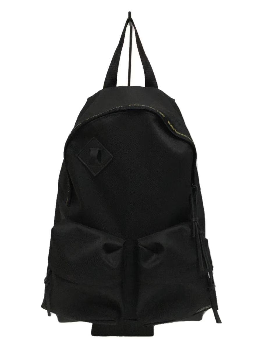 image of Undercover "we Make Noise Not Clothes" Utility Backpack in Black, Men's