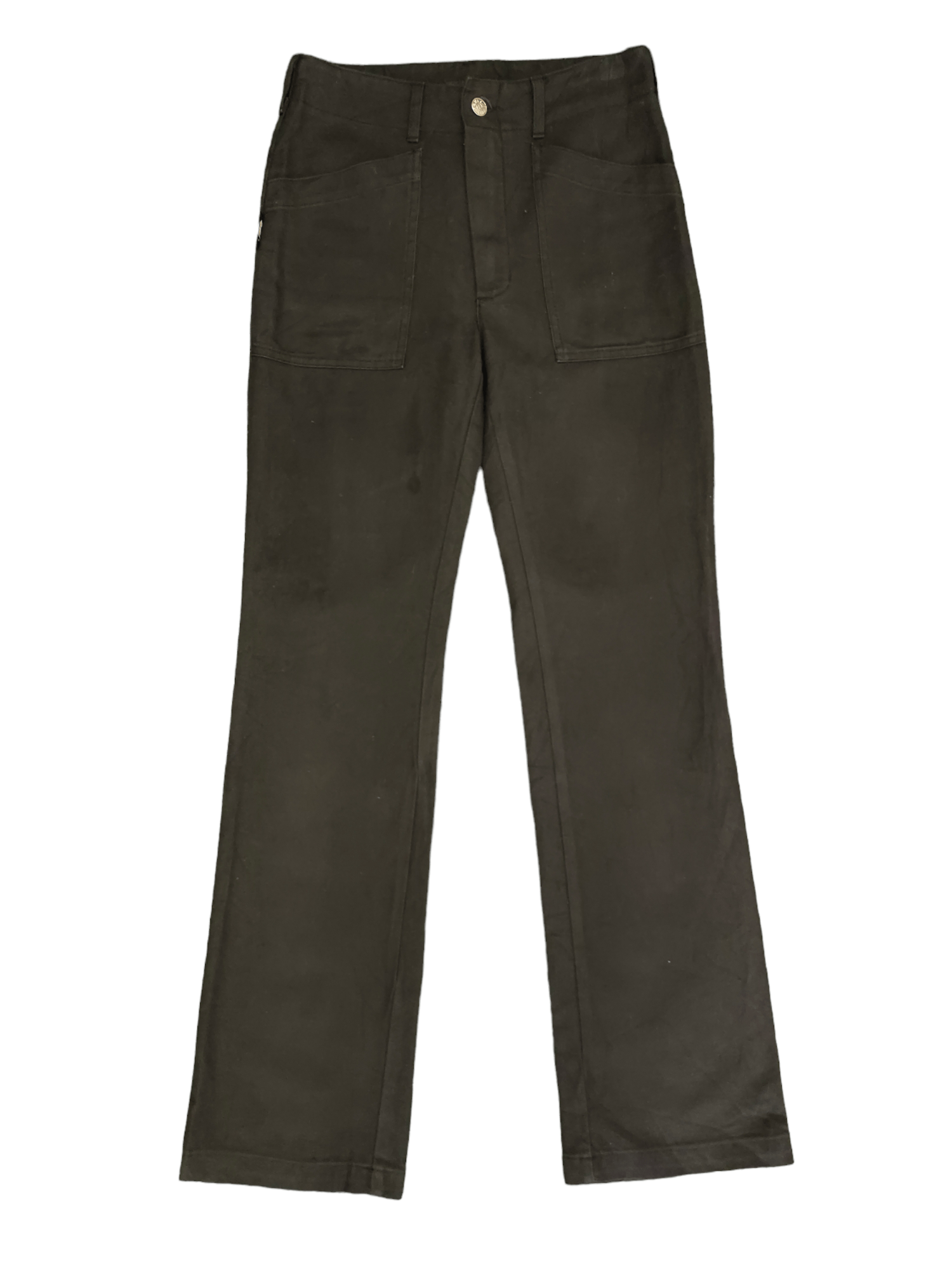 agnes b. Vintage Agnes B. Fatigue Pants France Workwear High Rise Size 27" / US 4 / IT 40 - 1 Thumbnail