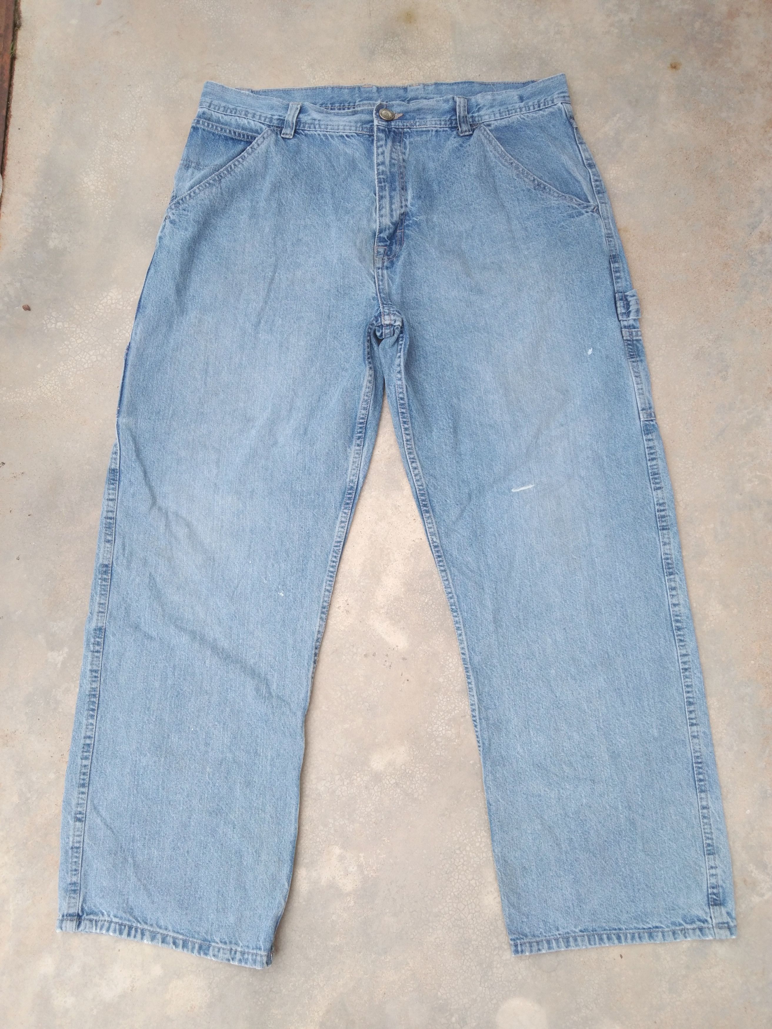 Jean Vintage Y2k Arizona Carpenter Baggy Jeans 38x30 Size US 38 / EU 54 - 2 Thumbnail