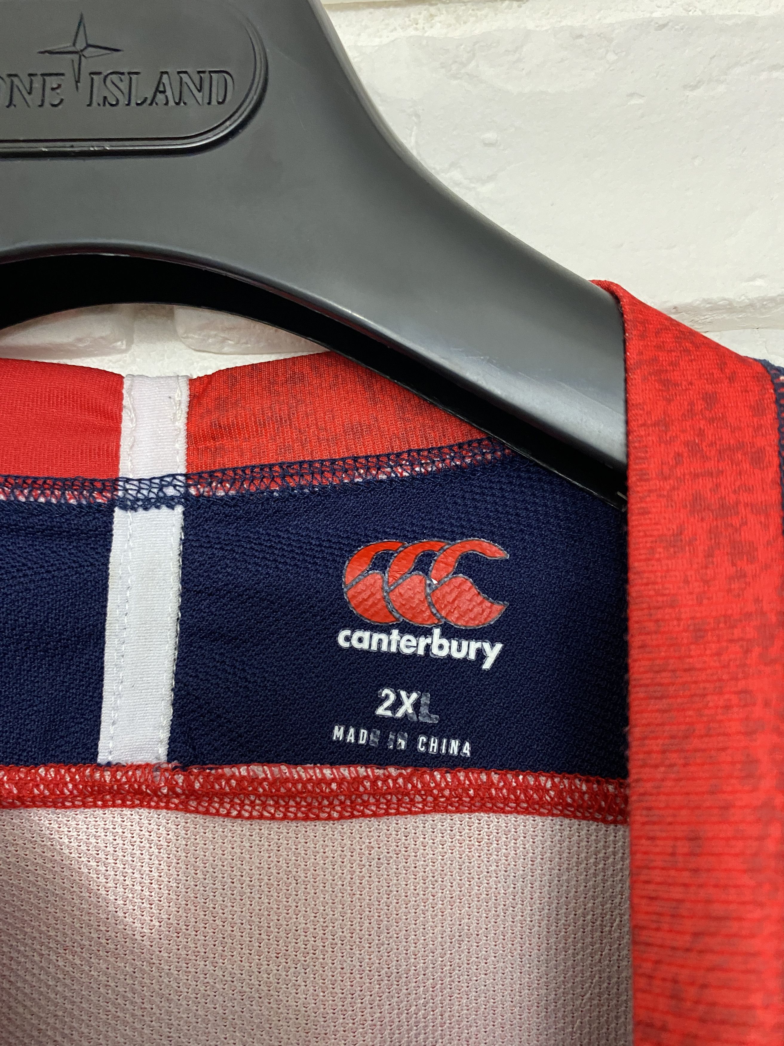 Canterbury of New Zealand England World Cup 2019 Japan Rugby Jersey Away Shirt 2XL Size US XXL / EU 58 / 5 - 3 Thumbnail