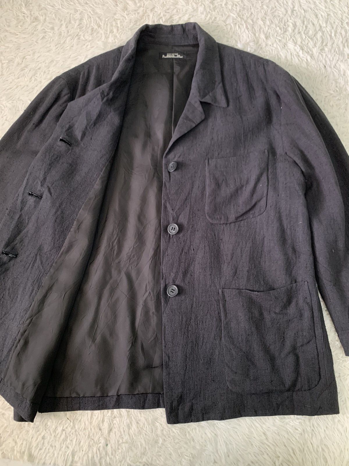 Issey Miyake Vtg Issey Miyake Permanente Silk 100% Jacket Size M / US 6-8 / IT 42-44 - 12 Thumbnail