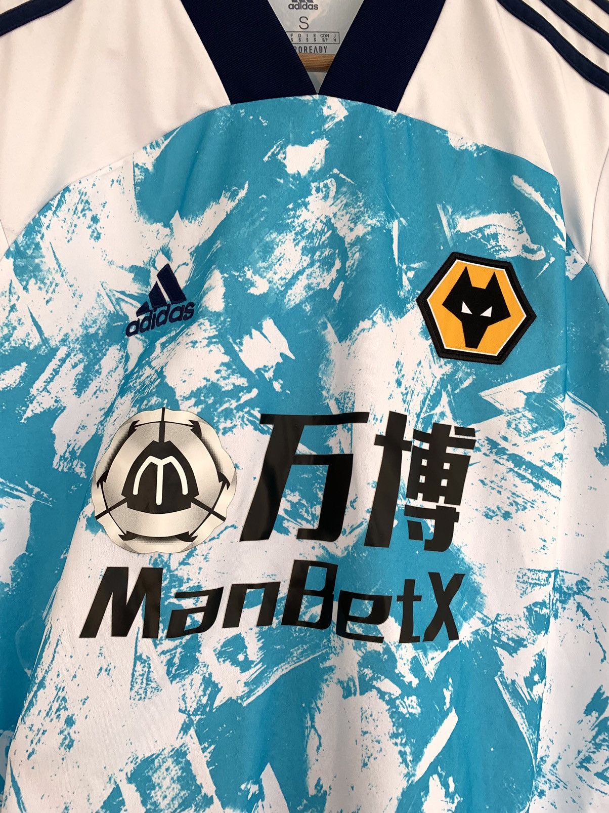 Adidas Adidas Wolverhampton 20/21 Away Jersey Size S Size US S / EU 44-46 / 1 - 4 Thumbnail