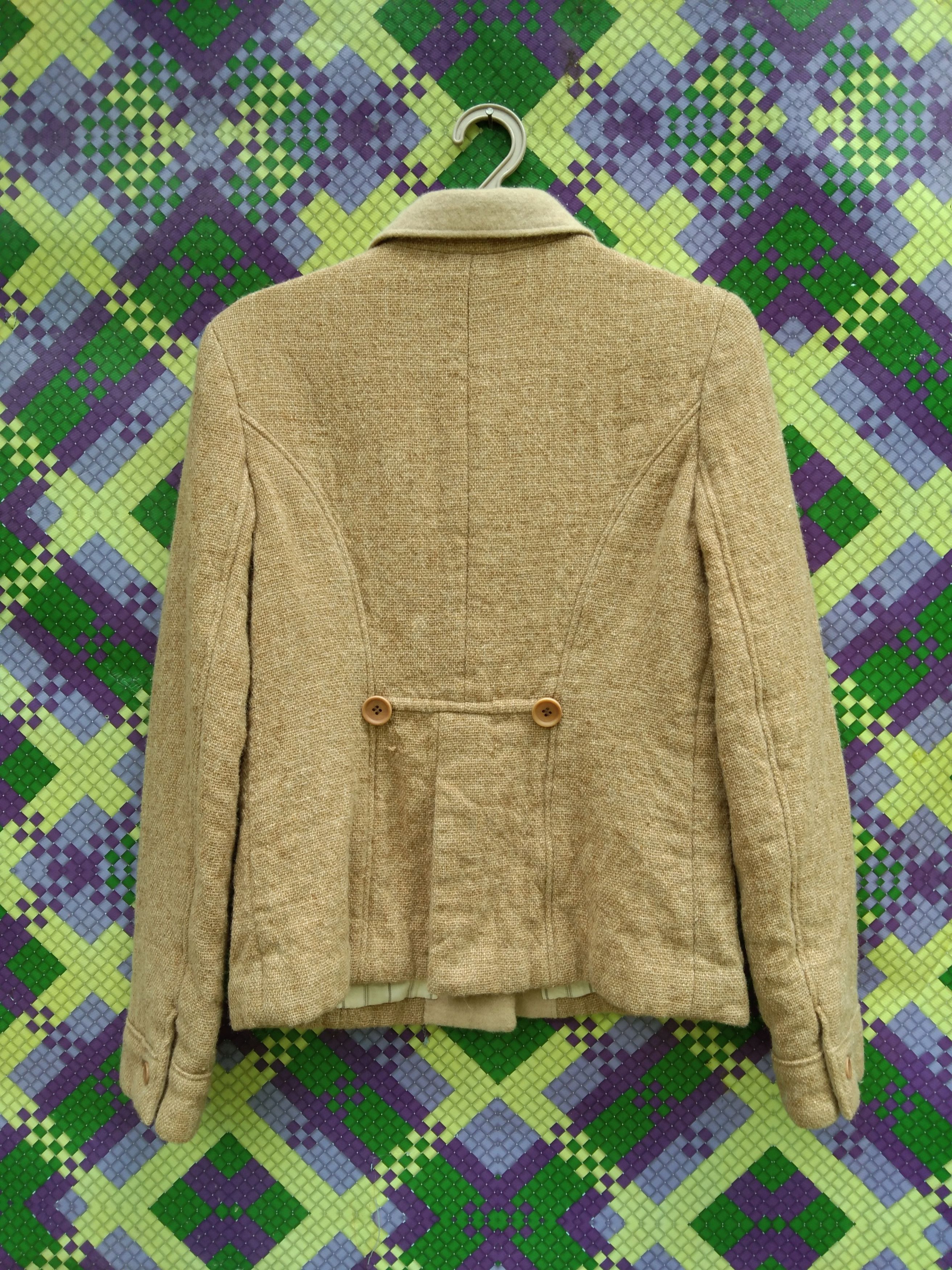 Comme Ca Ism × Japanese Brand COMME CA DU MODE TWEED JACKET Size XXS / US 00 / IT 34 - 5 Thumbnail