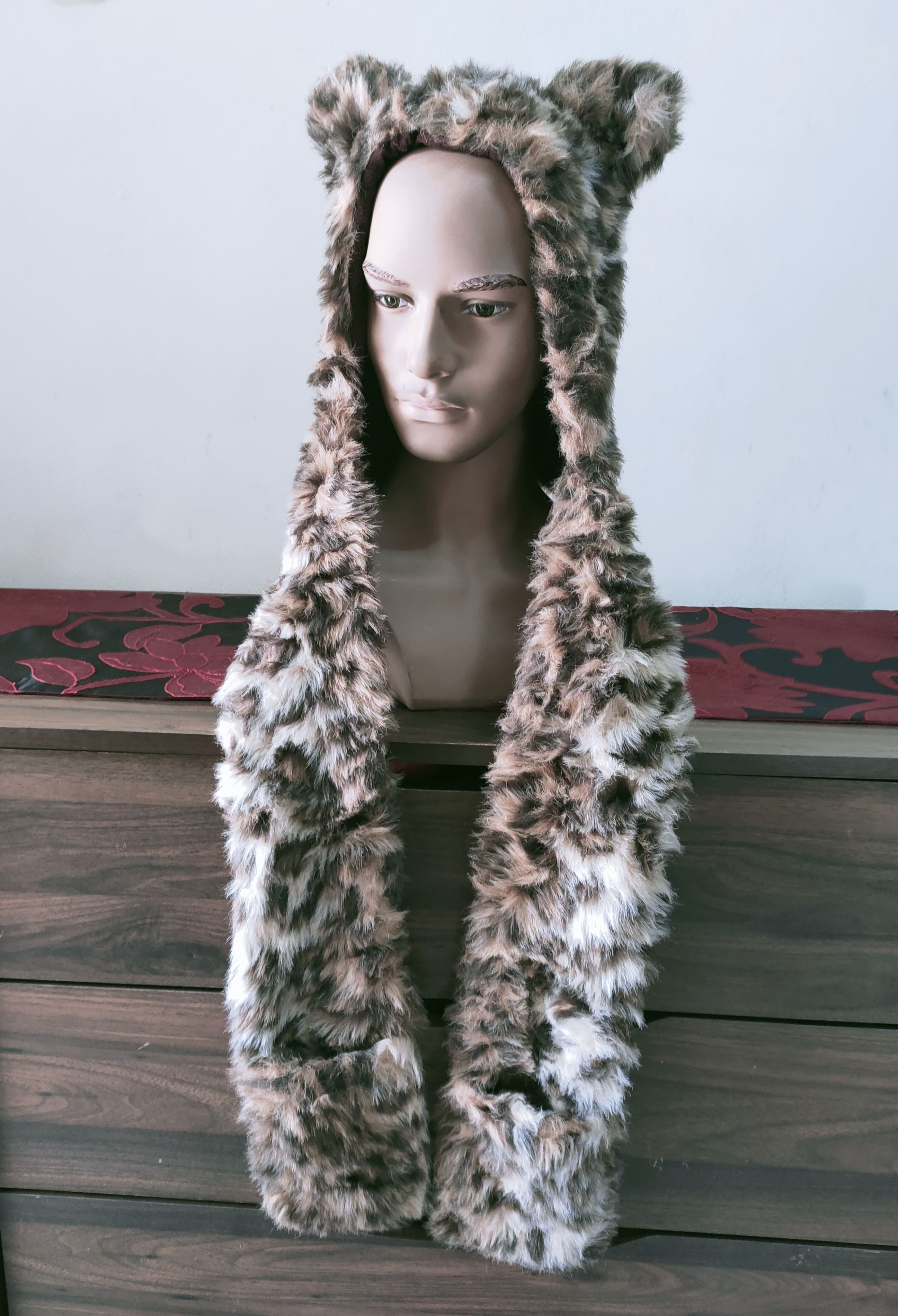 Japanese Brand Winter Fur Hat Size ONE SIZE - 1 Thumbnail
