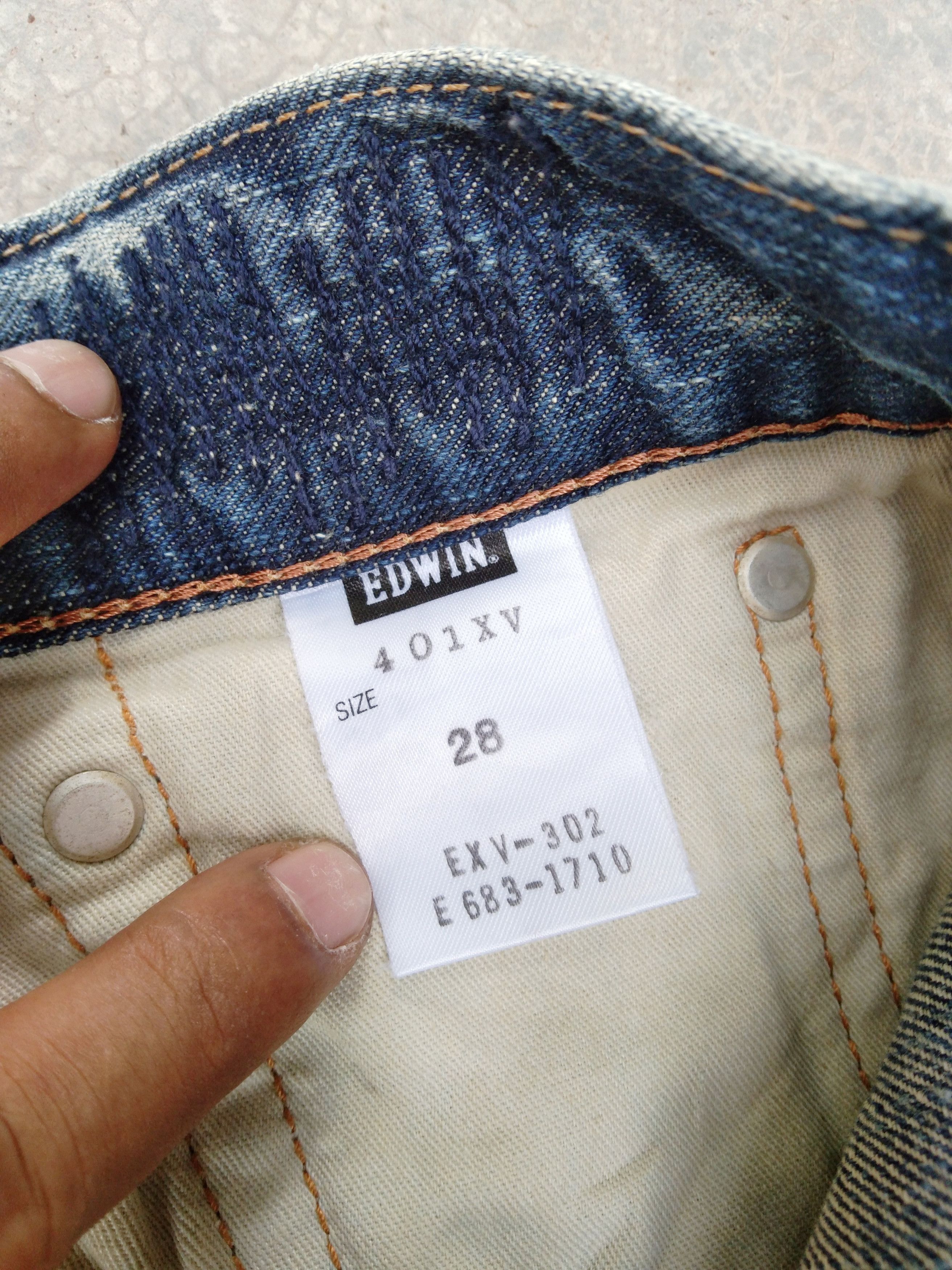 Japanese Brand Vintage Distressed Edwin Blue Washed Flared Jeans 30x32 Size US 30 / EU 46 - 8 Thumbnail