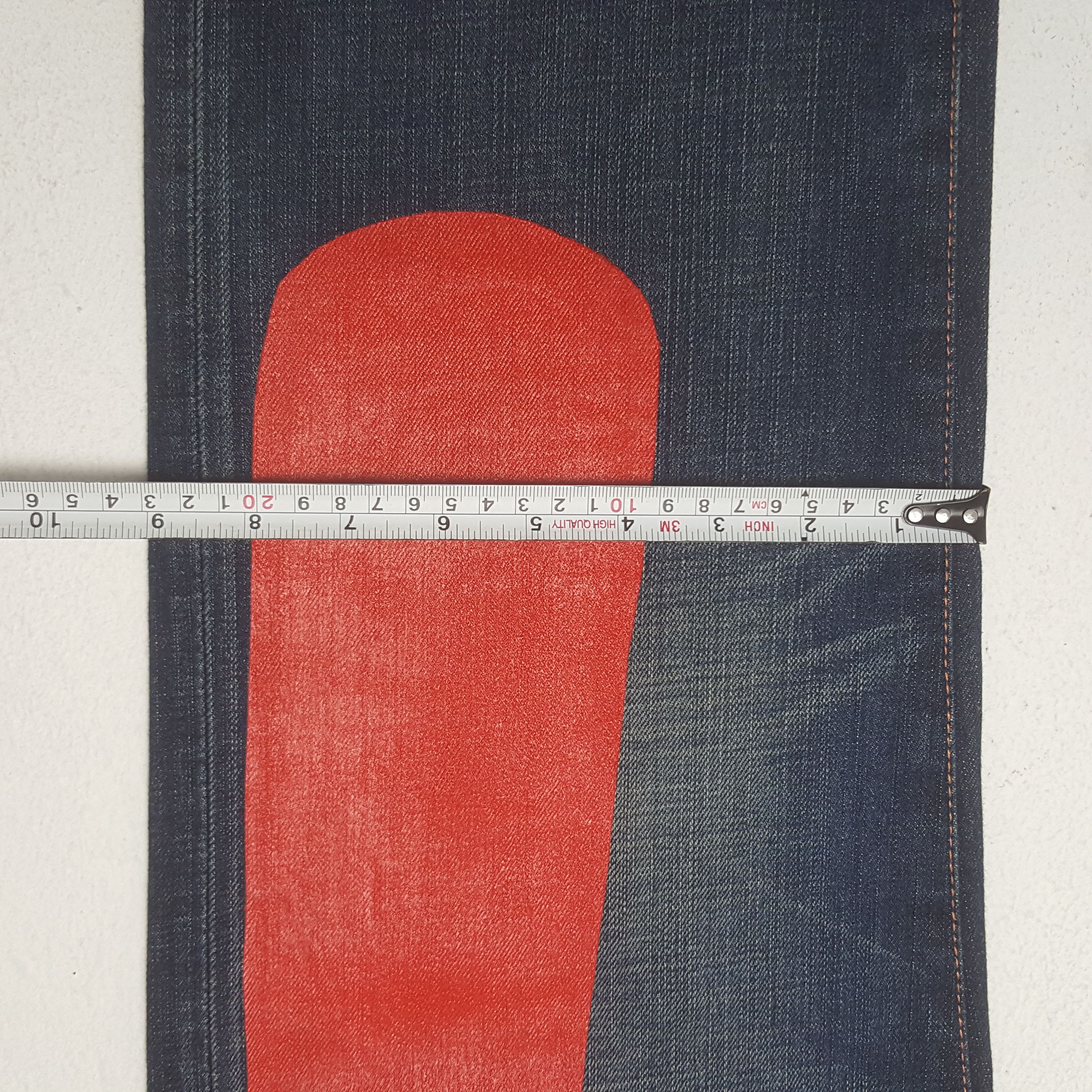 Evisu Vintage Evisu Japanese Brand Daicock Custom Art Denim Jeans Size US 30 / EU 46 - 13 Thumbnail