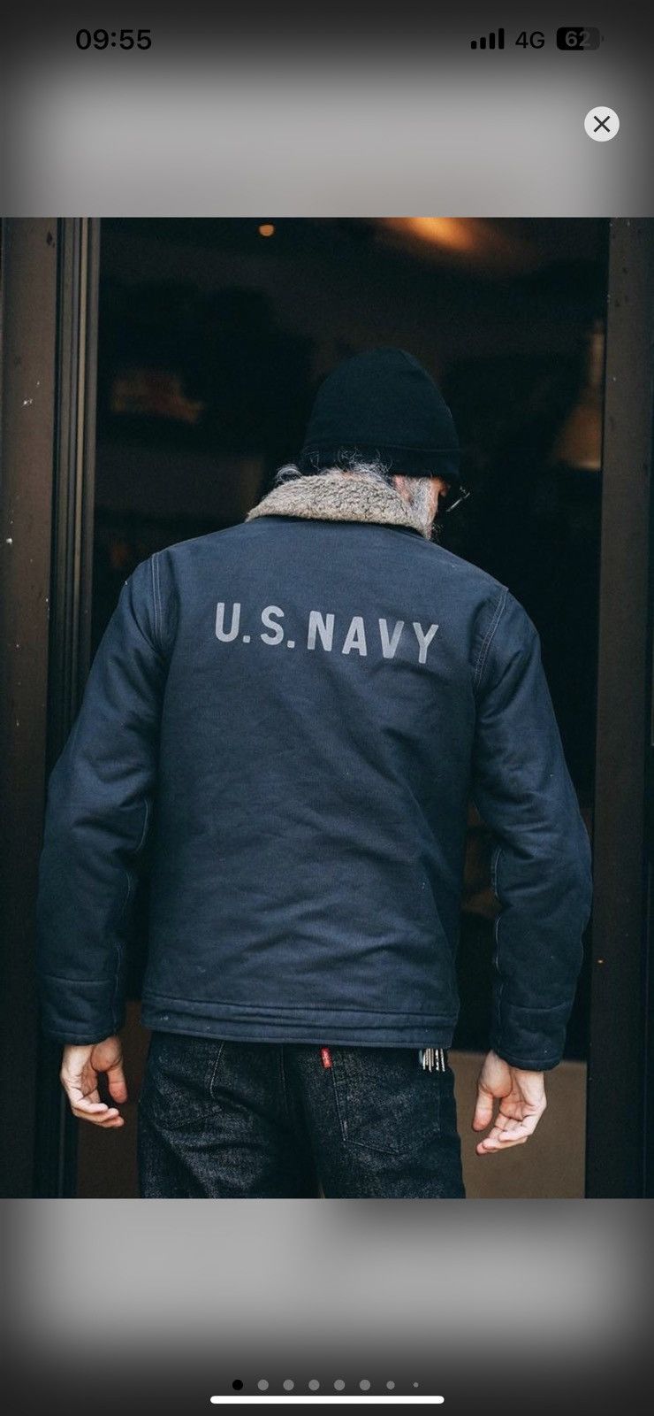 Vintage ALPHA INDUSTRIES INC. U.S.A.L INSPIRED BY BUZZ RICKSON Size US XL / EU 56 / 4 - 1 Thumbnail