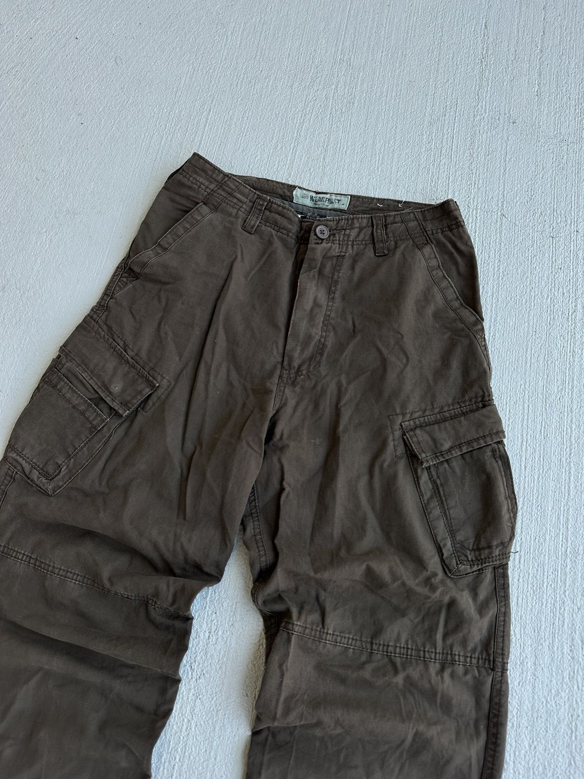 Other Vintage Cargo Pants Size 38" / US 16 / IT 52 - 2 Thumbnail