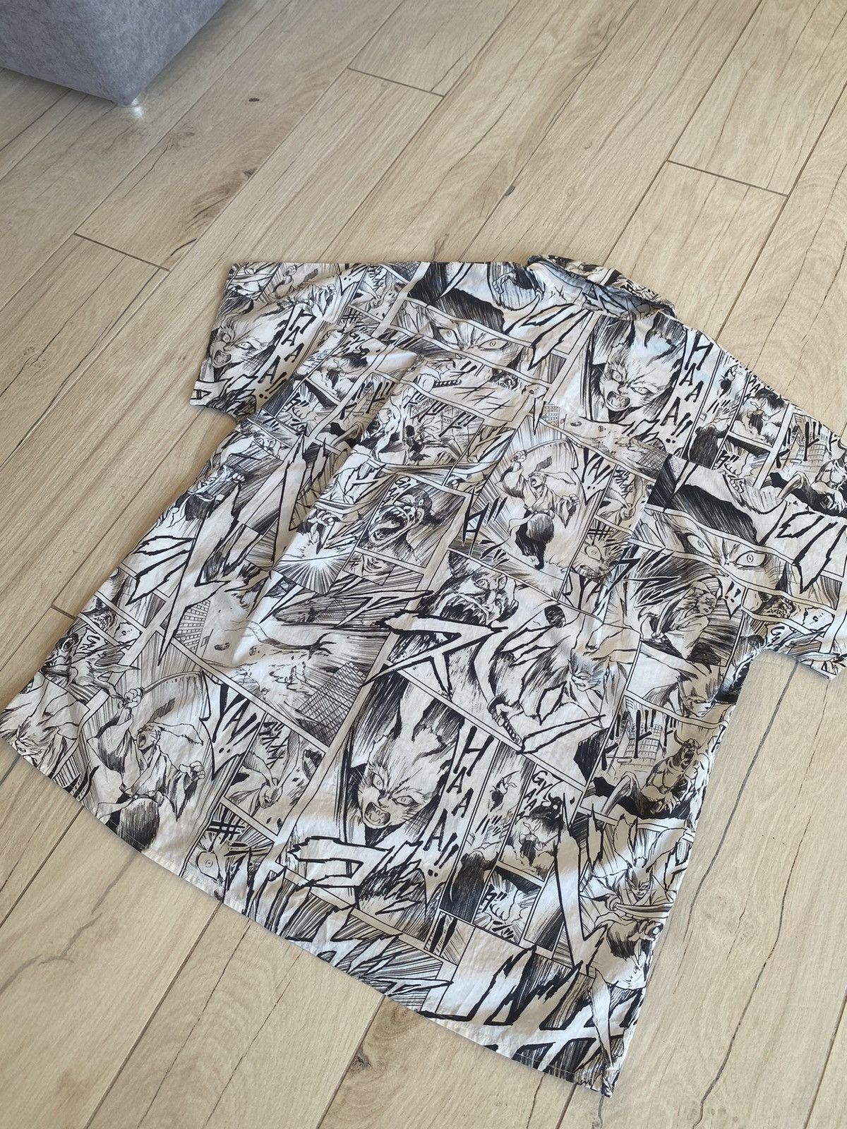 Alexander McQueen Sample! Alexander Mcqueen Anime All Over Printed Shirt Size US M / EU 48-50 / 2 - 10 Thumbnail