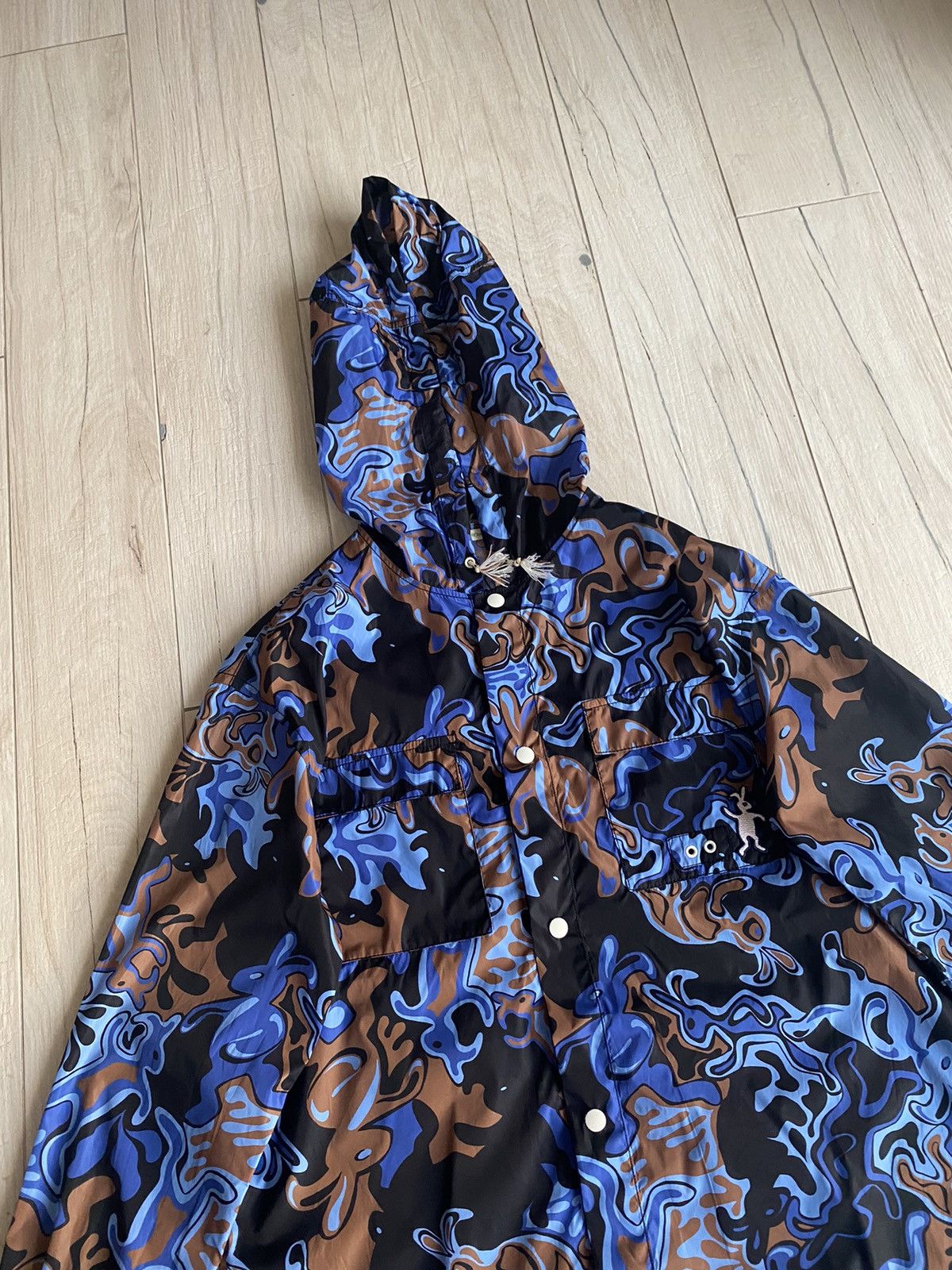 Marni SS19 Marni Dance Bunny All Over Printed Raincoat Size US M / EU 48-50 / 2 - 7 Thumbnail