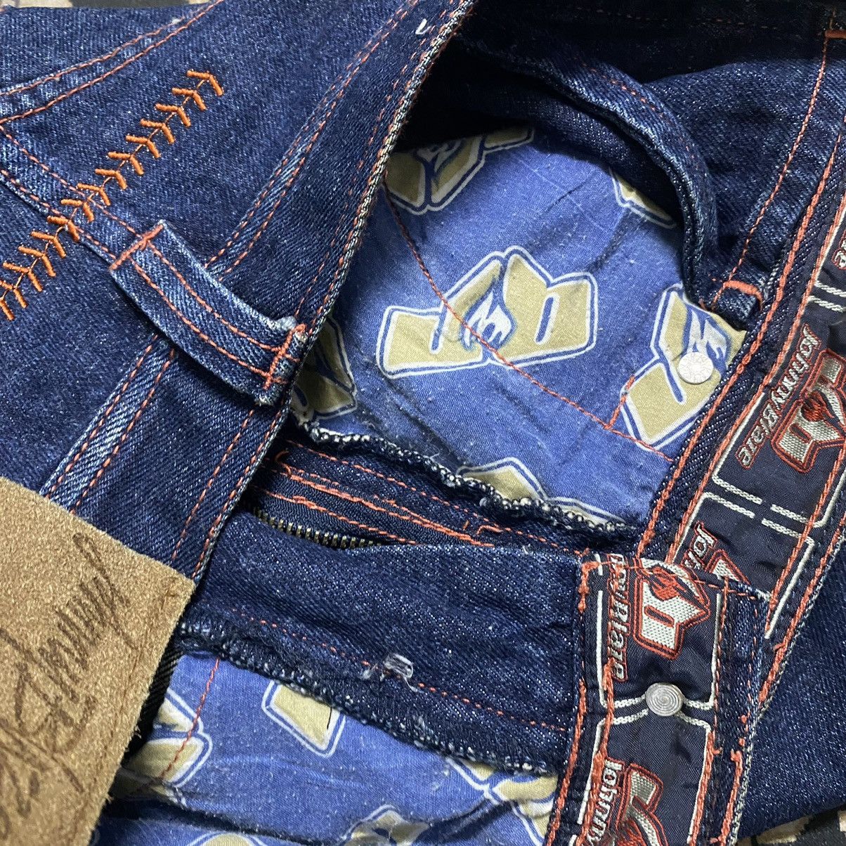 Vintage Vintage Johnny Blaze Denim Baggy Pants Size US 30 / EU 46 - 20 Thumbnail