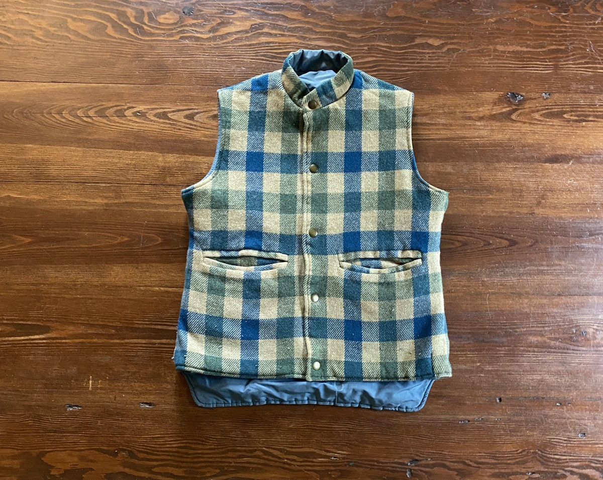 Woolrich Woolen Mills Vintage 60's/70’s Woolrich Reversible Outerwear Vest Size US S / EU 44-46 / 1 - 1 Thumbnail