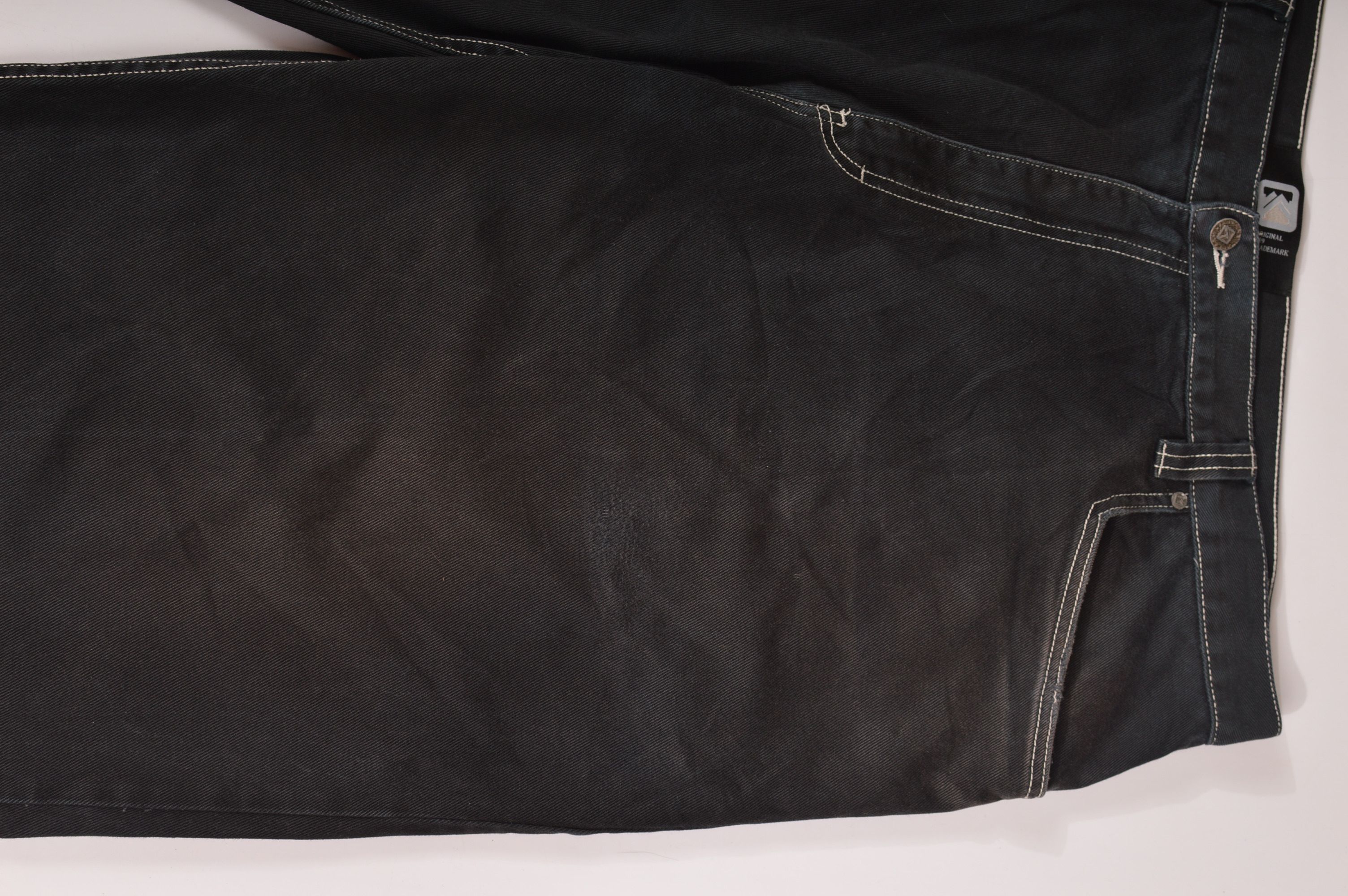 Karl Kani × Vintage Karl Kani Vintage Black Faded Wide Hip Hop Jeans Size US 42 / EU 58 - 2 Thumbnail