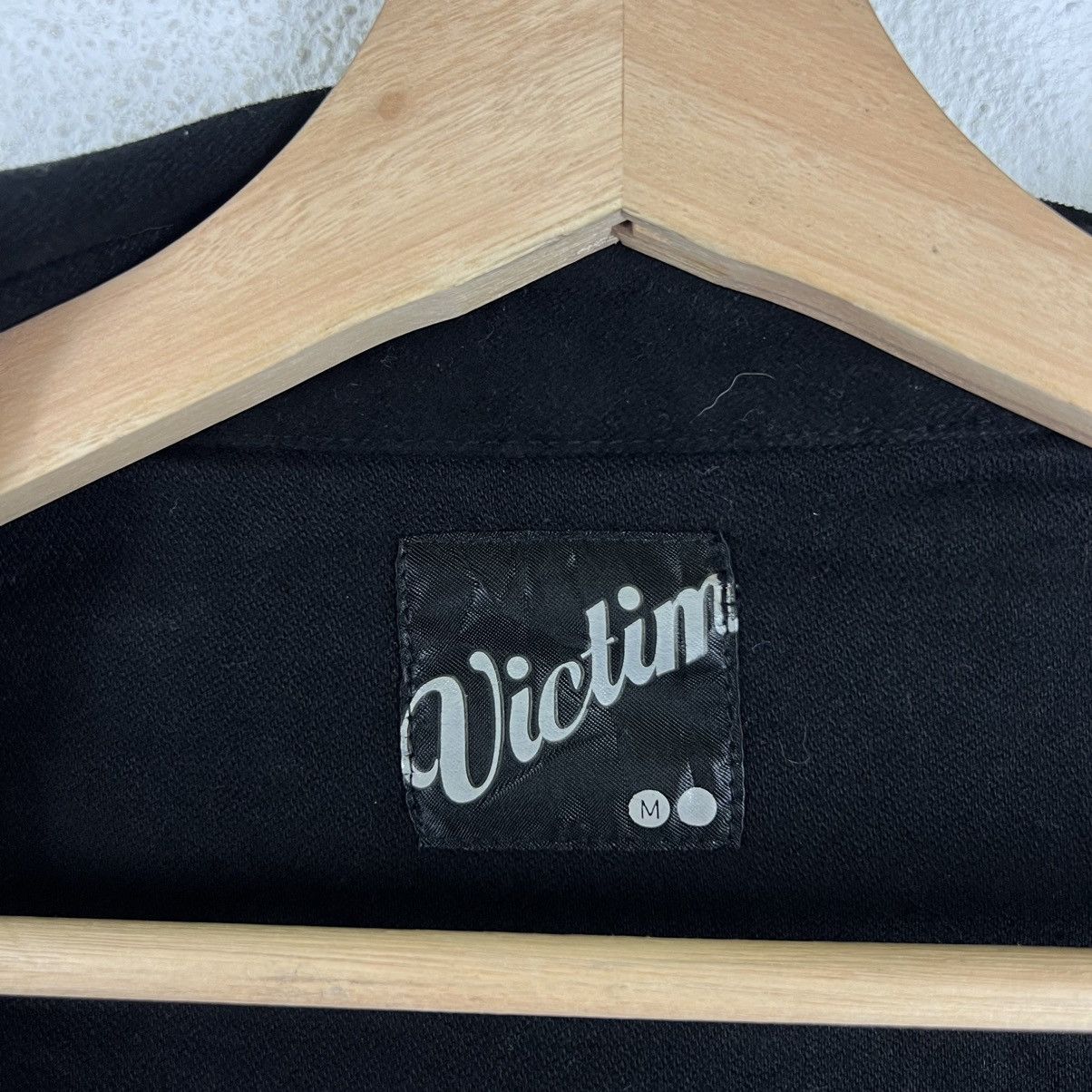Japanese Brand DOUBLE BREAST BONDAGE PUNK DESIGN JACKET VICTIM JAPAN MADE Size US M / EU 48-50 / 2 - 10 Thumbnail