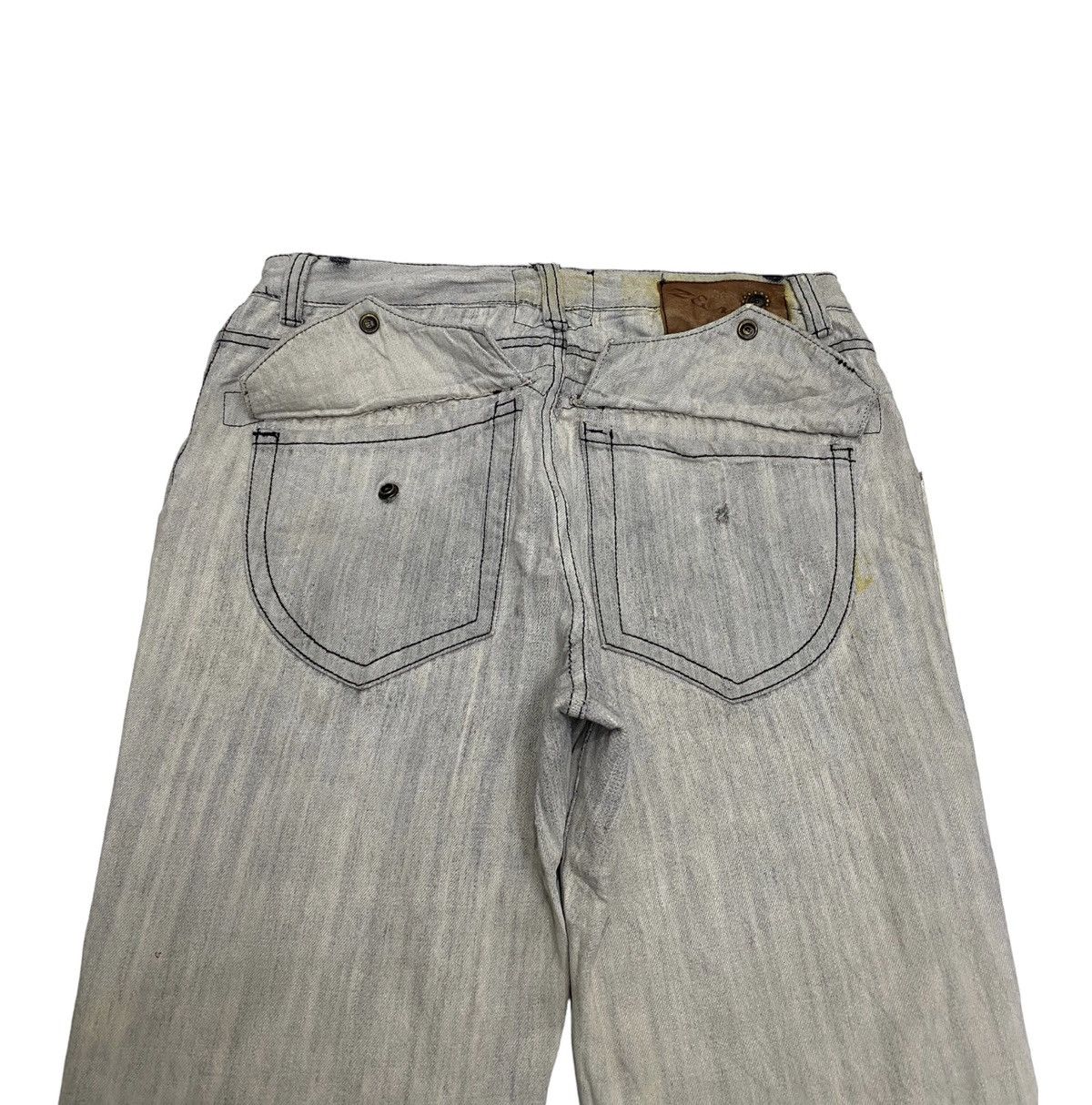 Kapital 🔥ZEN LAB STYLE DENIM LEGEND BAGGY DENIM JEANS Size US 32 / EU 48 - 8 Thumbnail