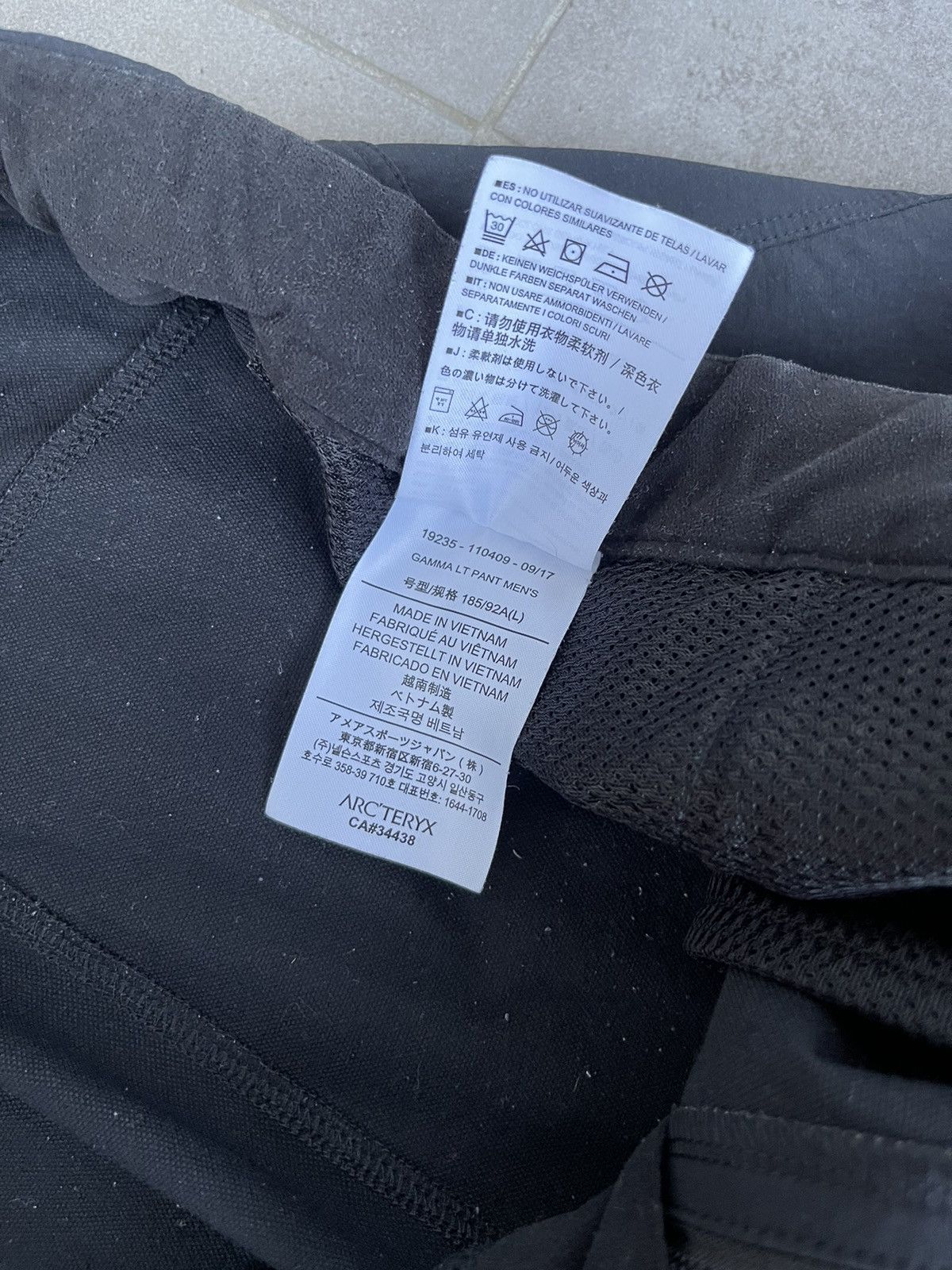 Arc'teryx Arc'Teryx Gamma LT Technical Navy Multipocket Track Pants Size US 32 / EU 48 - 15 Thumbnail