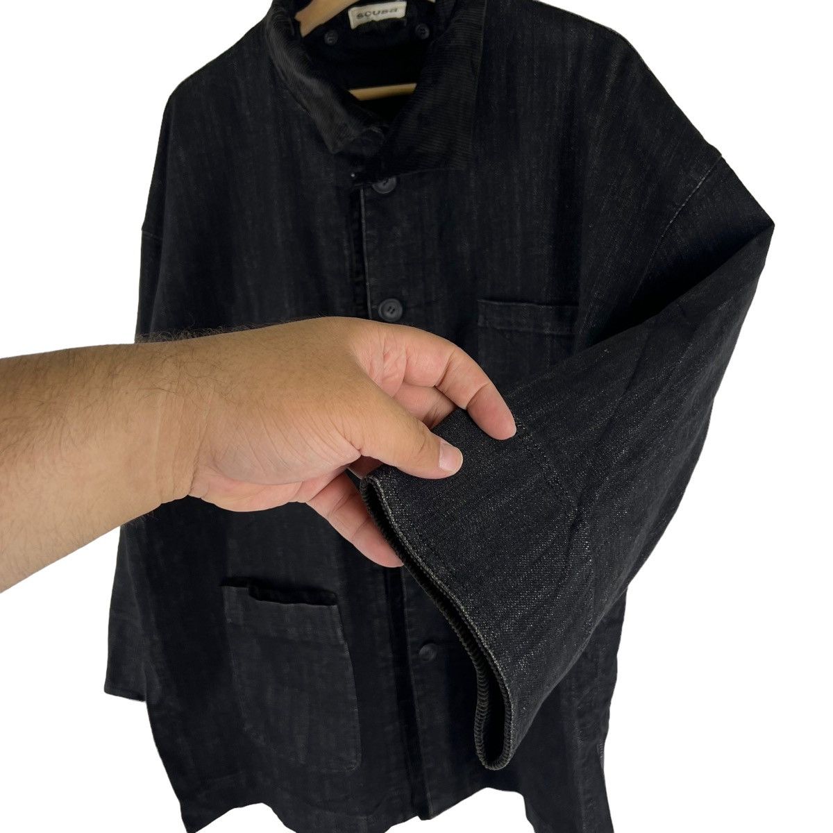 Japanese Brand VINTAGE CHORE WORK JACKET SCUSA JAPAN INSPIRED ISSEY MIYAKE Size US L / EU 52-54 / 3 - 6 Thumbnail