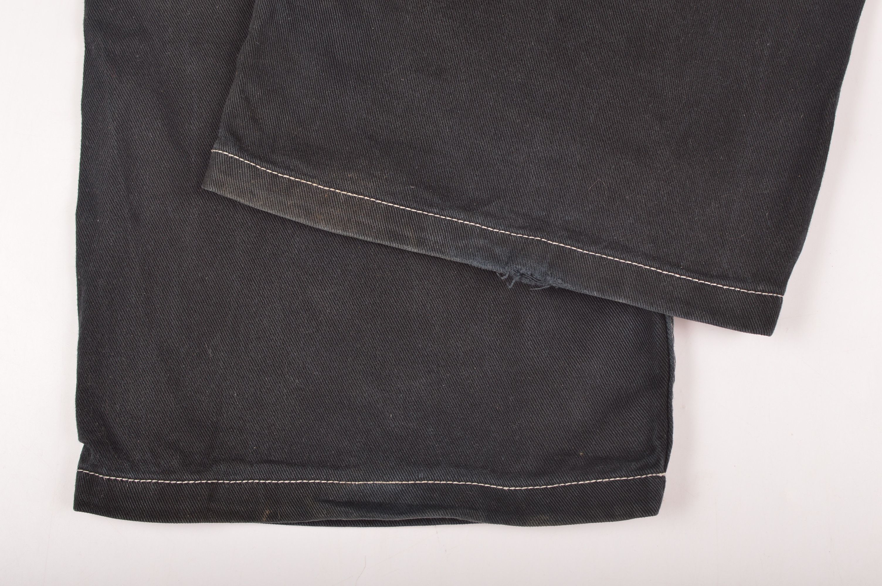 Karl Kani × Vintage Karl Kani Vintage Black Faded Wide Hip Hop Jeans Size US 42 / EU 58 - 10 Thumbnail
