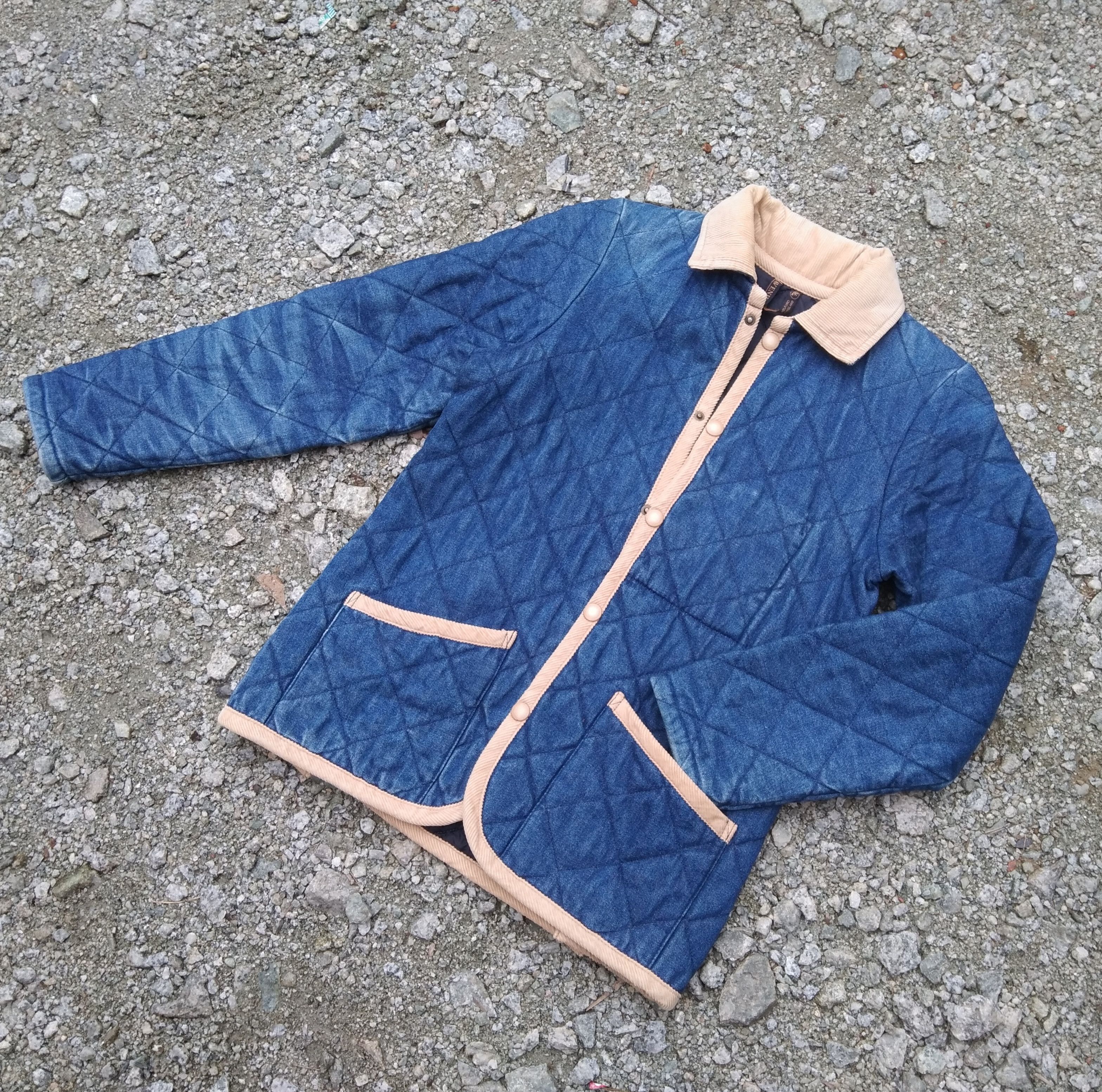 Lavenham × Vintage LAVENHAM DENIM QUILTED JACKET Size US XS / EU 42 / 0 - 2 Thumbnail