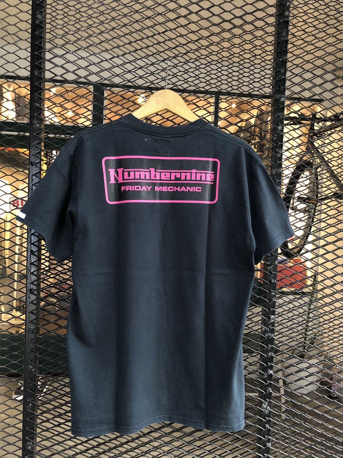 Pre-owned Number N Ine Number Nine Friday Mechanic Shirt In Black