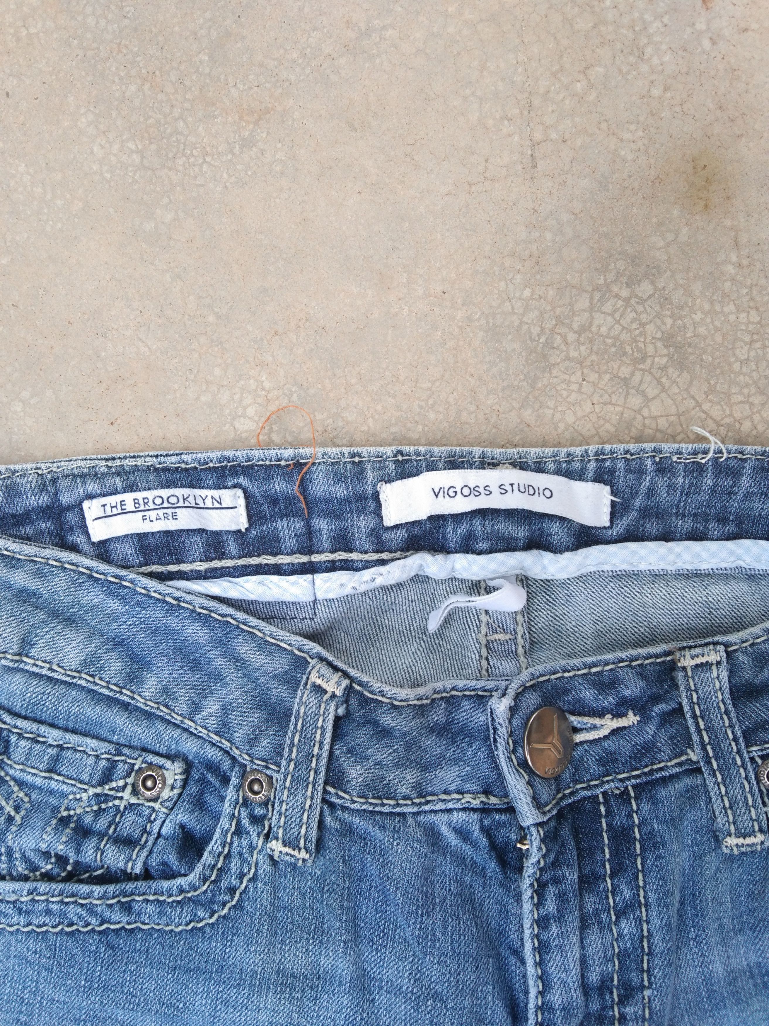 Jean Vigoss Studio The Brooklyn Flared Jeans 28x32 Size US 28 / EU 44 - 7 Thumbnail