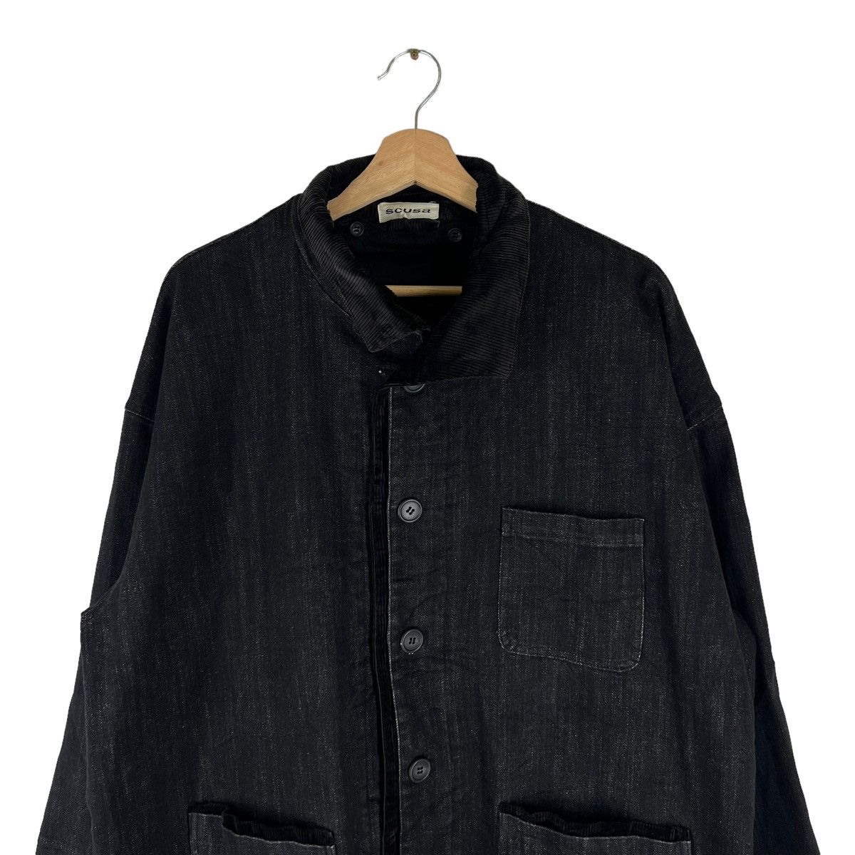 Japanese Brand VINTAGE CHORE WORK JACKET SCUSA JAPAN INSPIRED ISSEY MIYAKE Size US L / EU 52-54 / 3 - 3 Thumbnail