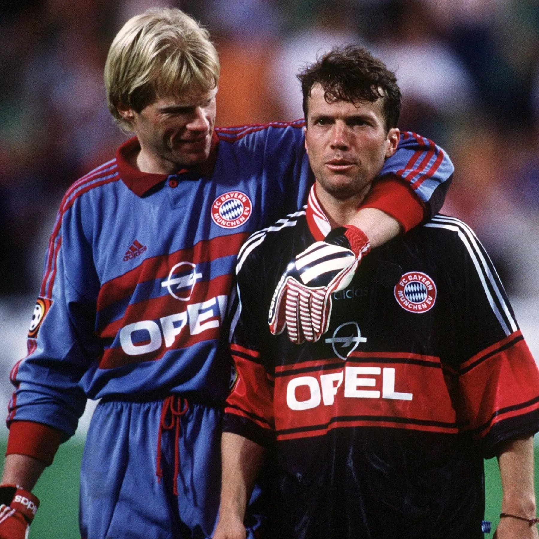 Maillot Vintage Bayern Munich 1993 Lothar Matthäus - Sponsor Opel UEFA - Occasion