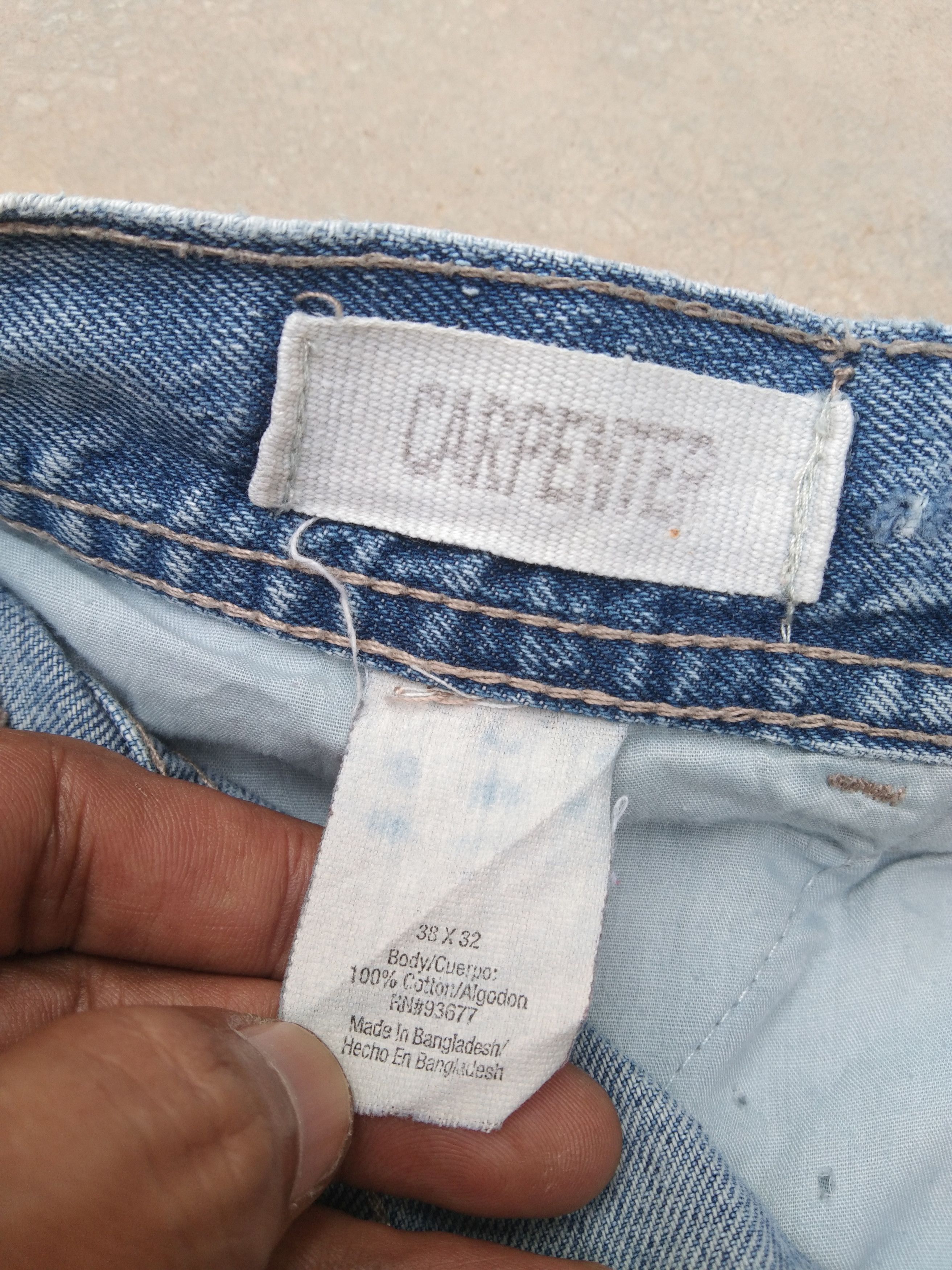 Jean Vintage Y2k Arizona Carpenter Baggy Jeans 38x30 Size US 38 / EU 54 - 5 Thumbnail