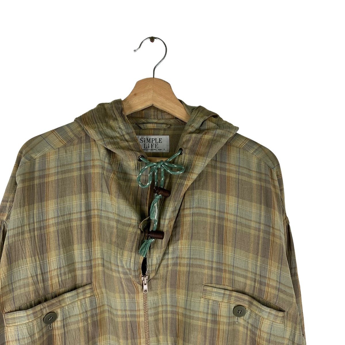 Japanese Brand VINTAGE CHORE ANORAK JACKET SIMPLE LIFE JAPAN ISSEY MIYAKE Size US L / EU 52-54 / 3 - 2 Thumbnail