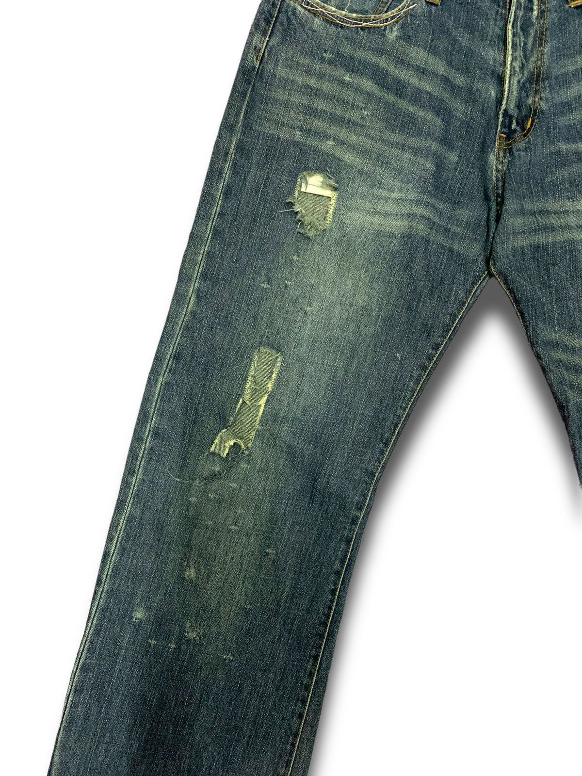 Japanese Brand Vintage Camo Patches Kaihara Jeans Size US 31 - 3 Thumbnail